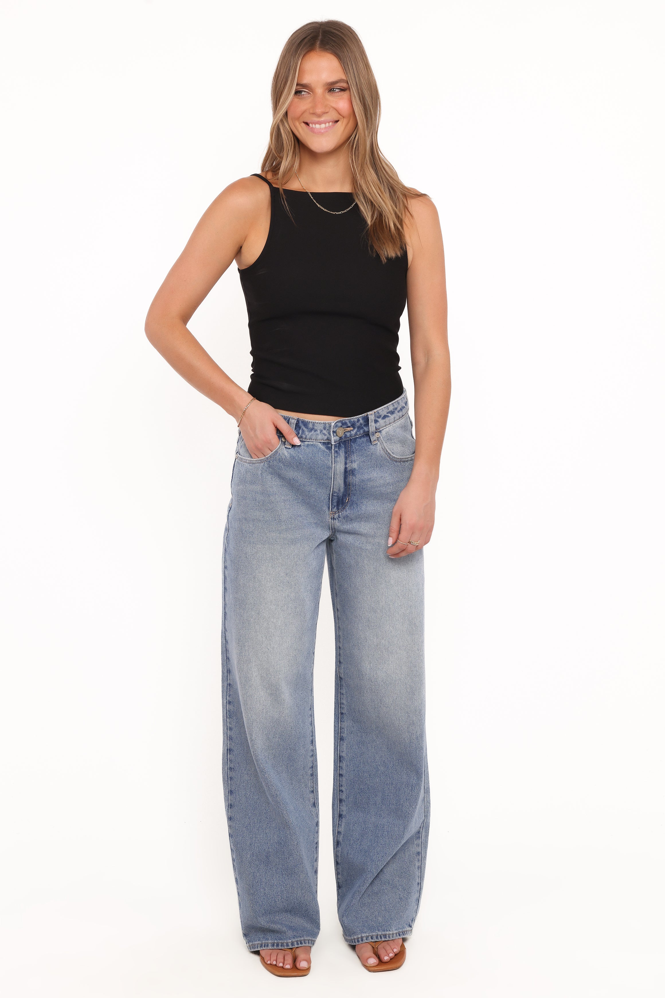 BOTTOMS Abrand 95 Baggy Jeans - Paloma