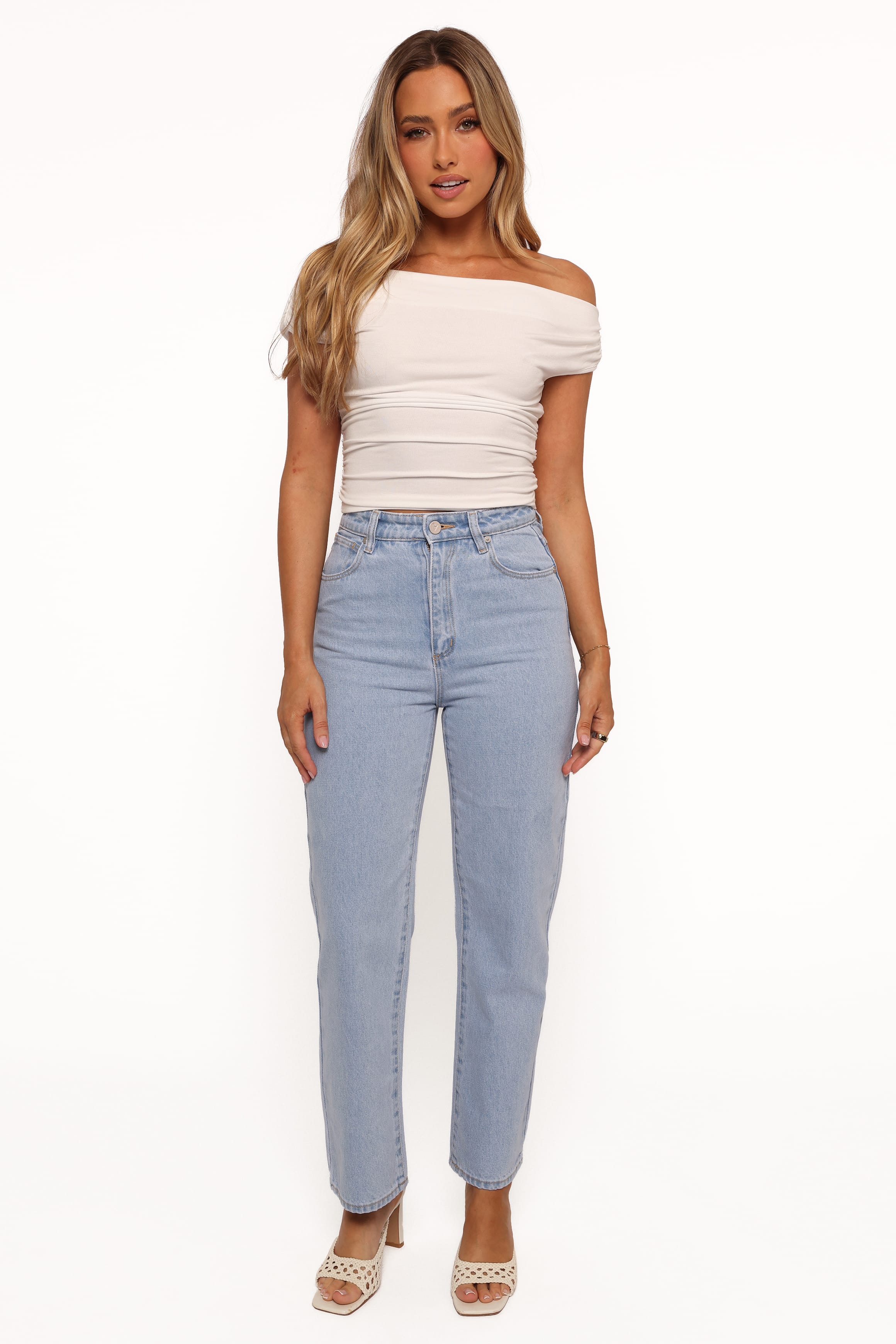 BOTTOMS Abrand Venice Straight Jeans - Kendall