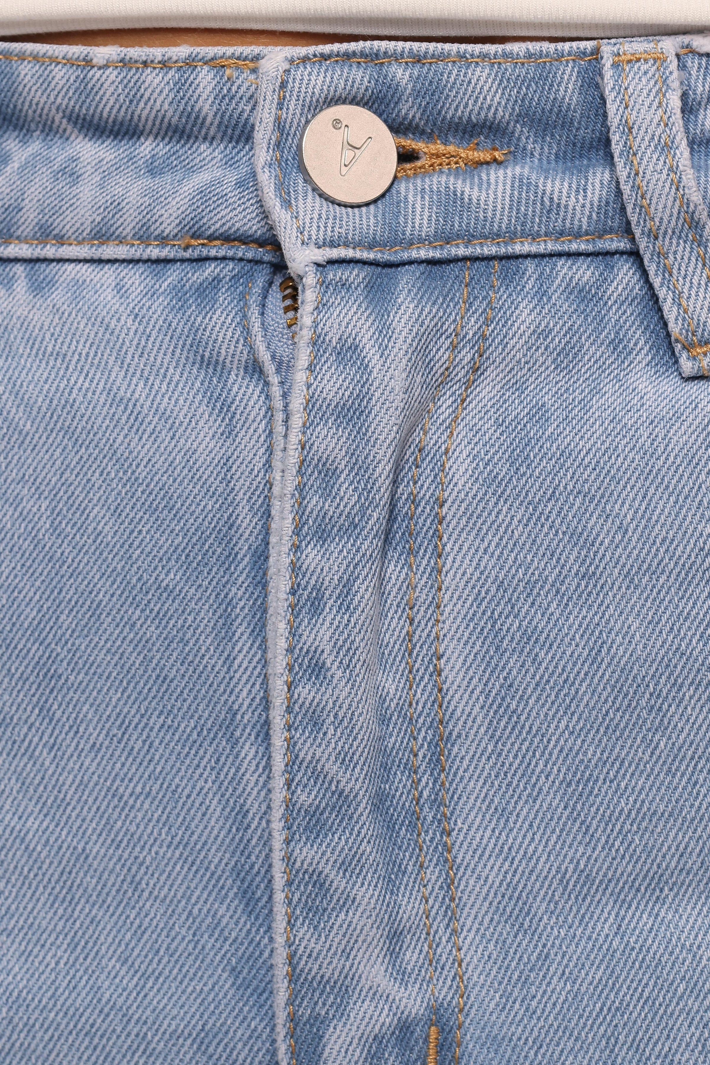 BOTTOMS Abrand Venice Straight Jeans - Kendall