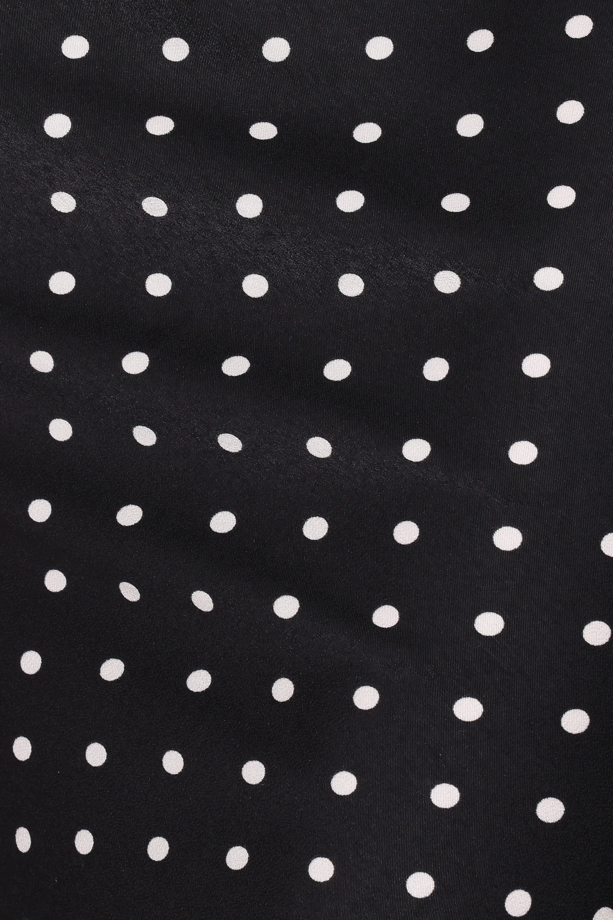 BOTTOMS Ailbhe Lace Skirt - Black Polka Dot
