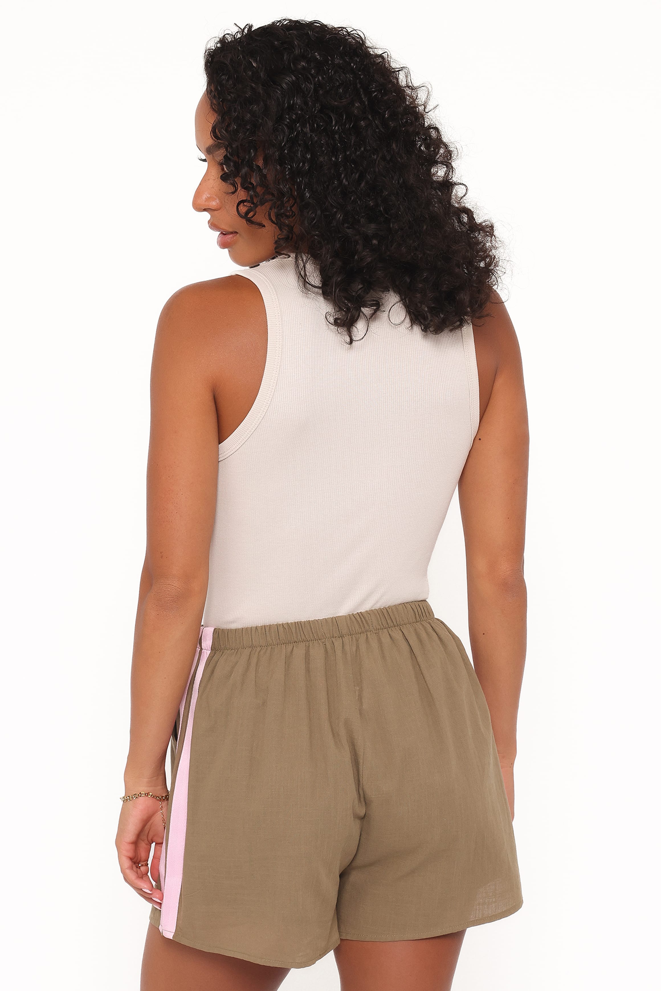 BOTTOMS Alma Track Short - Olive