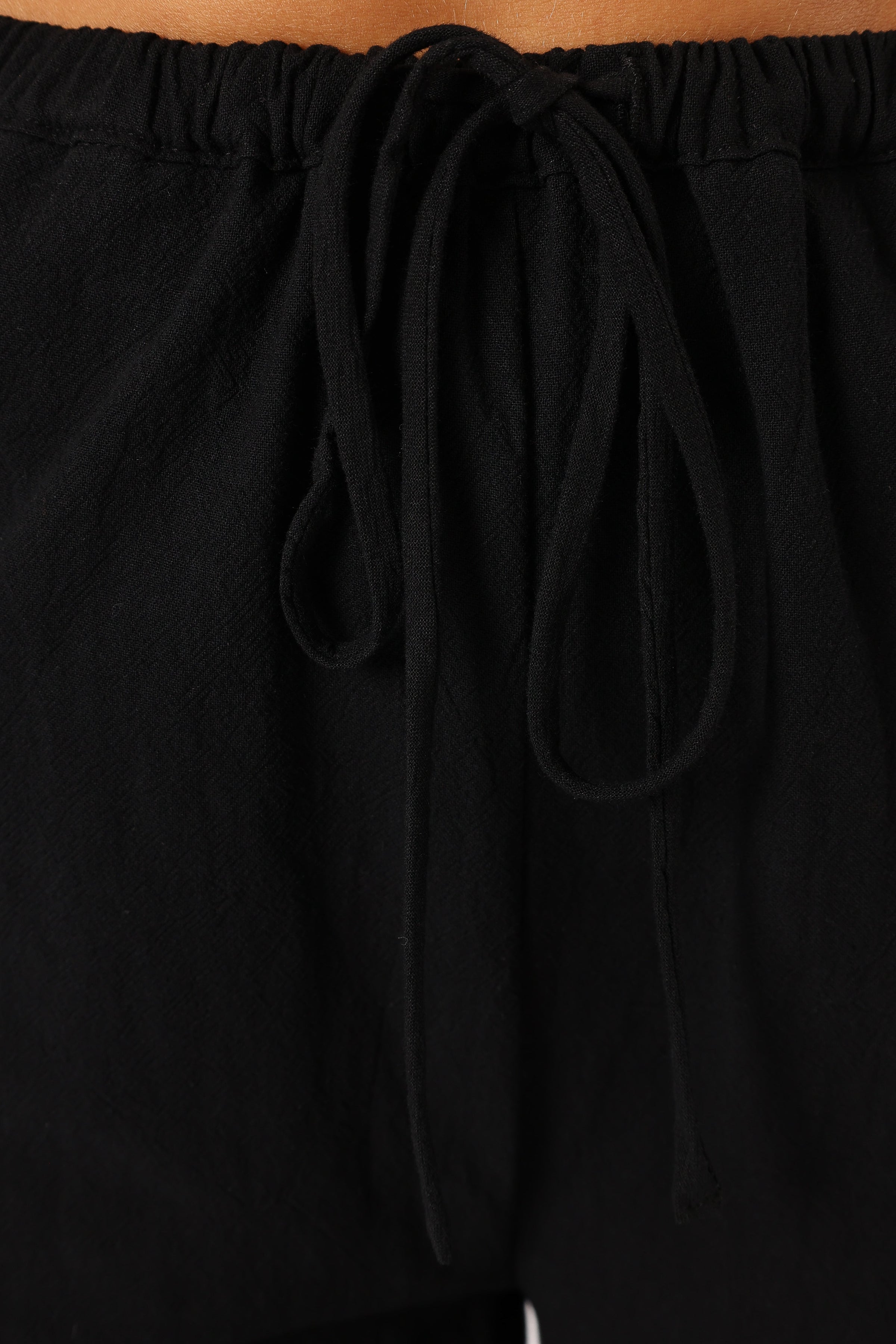 BOTTOMS @Amalia Pant - Black Sand