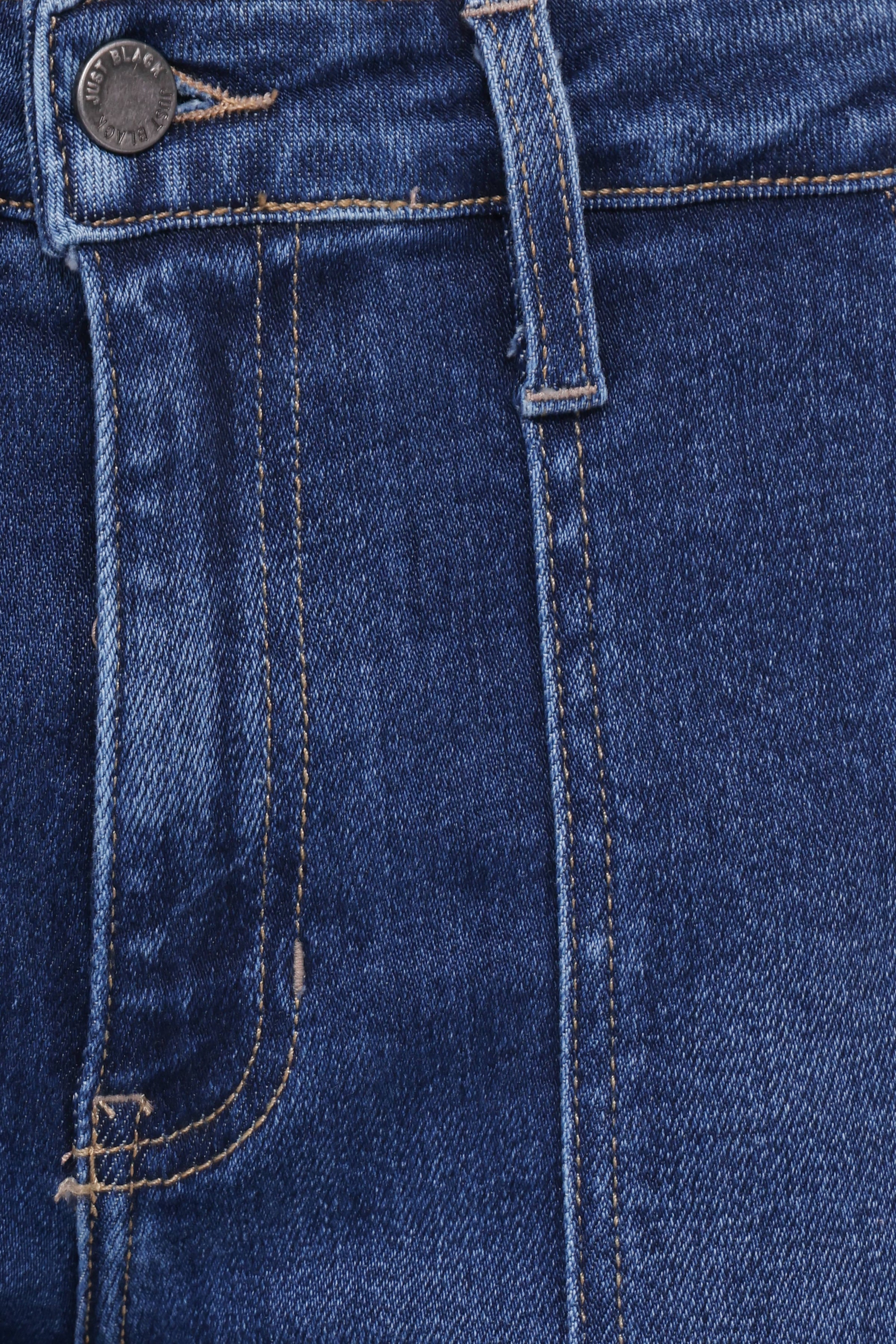 BOTTOMS Amara Utility Pocket Straight Jean - Dark Wash