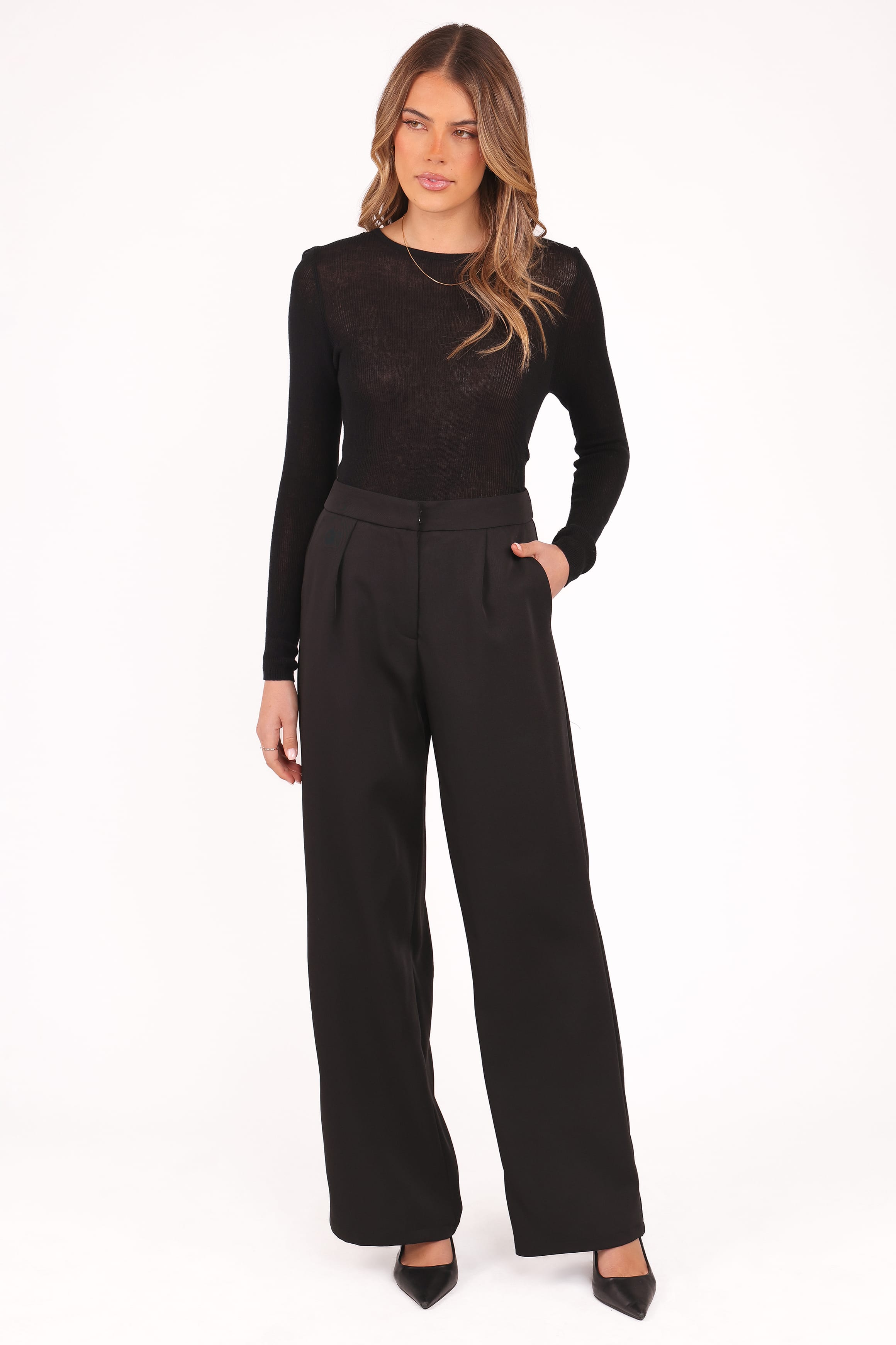 BOTTOMS Ana Pants - Black