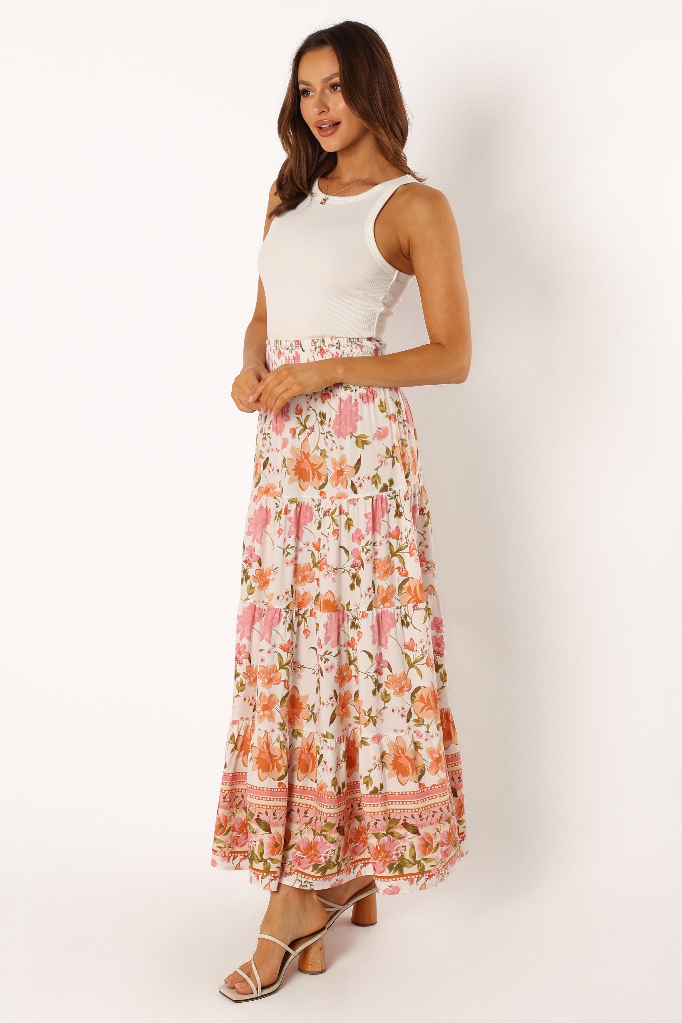 BOTTOMS @Angelica Skirt - Floral