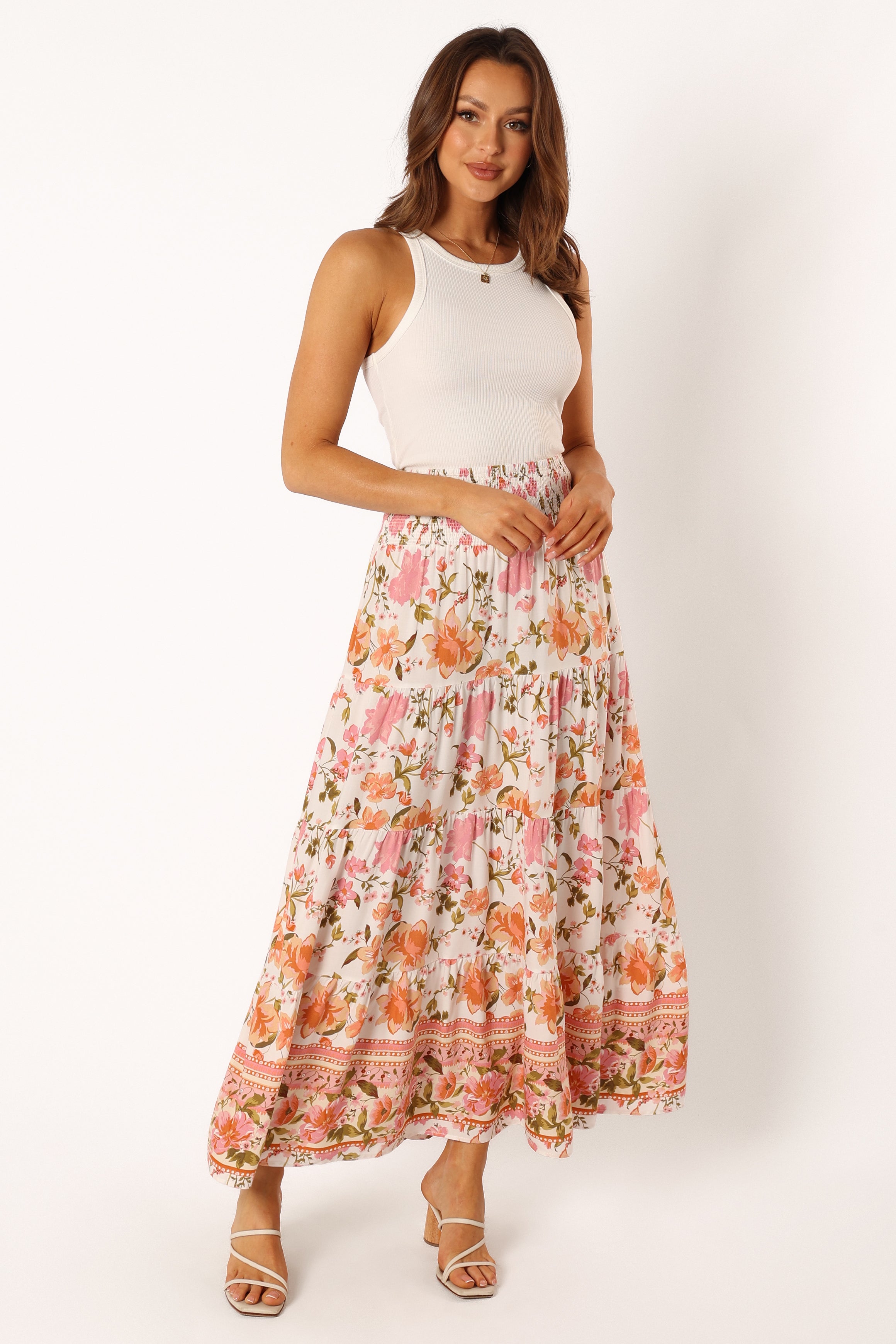 BOTTOMS @Angelica Skirt - Floral