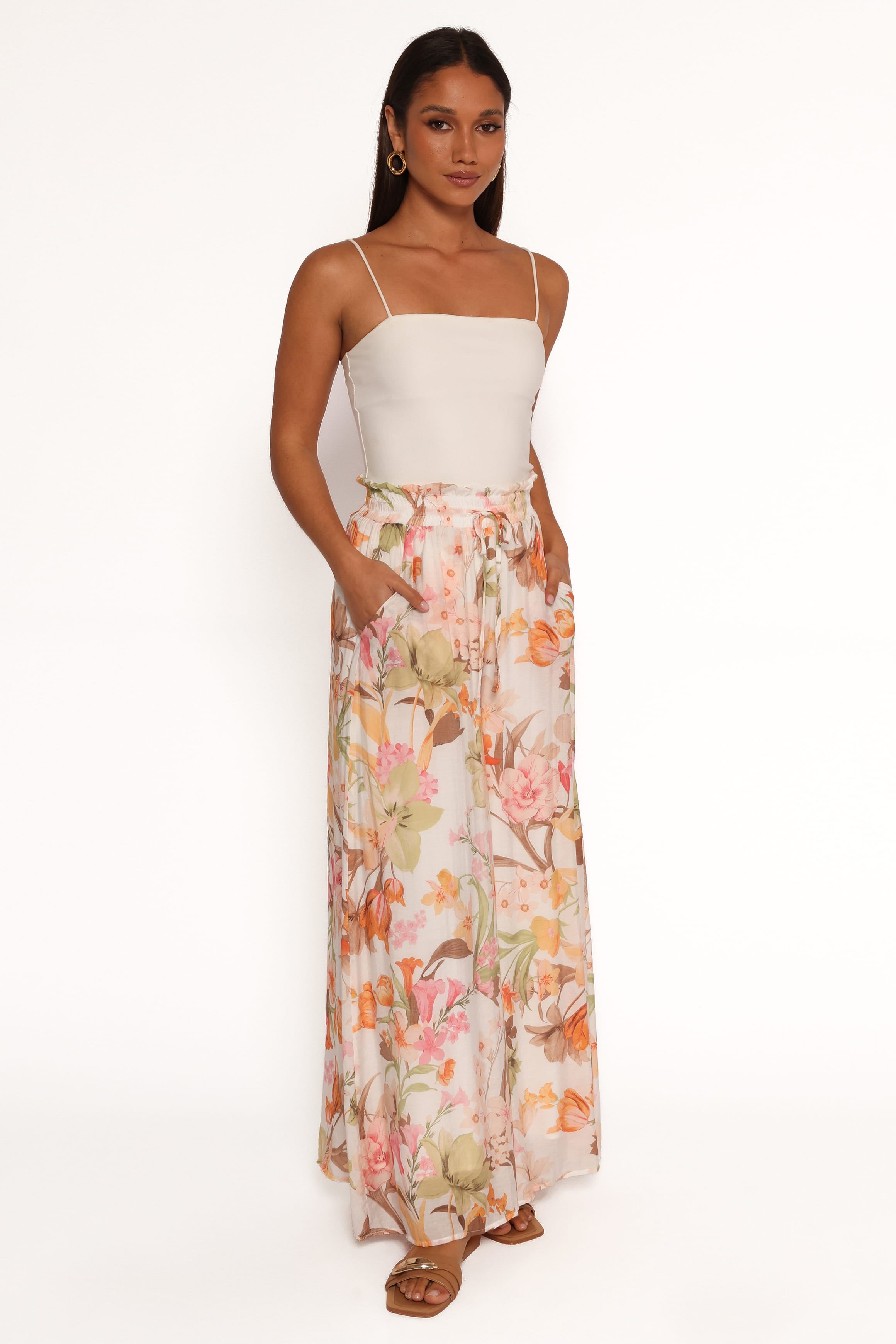 BOTTOMS Arden Pant - Pink Floral