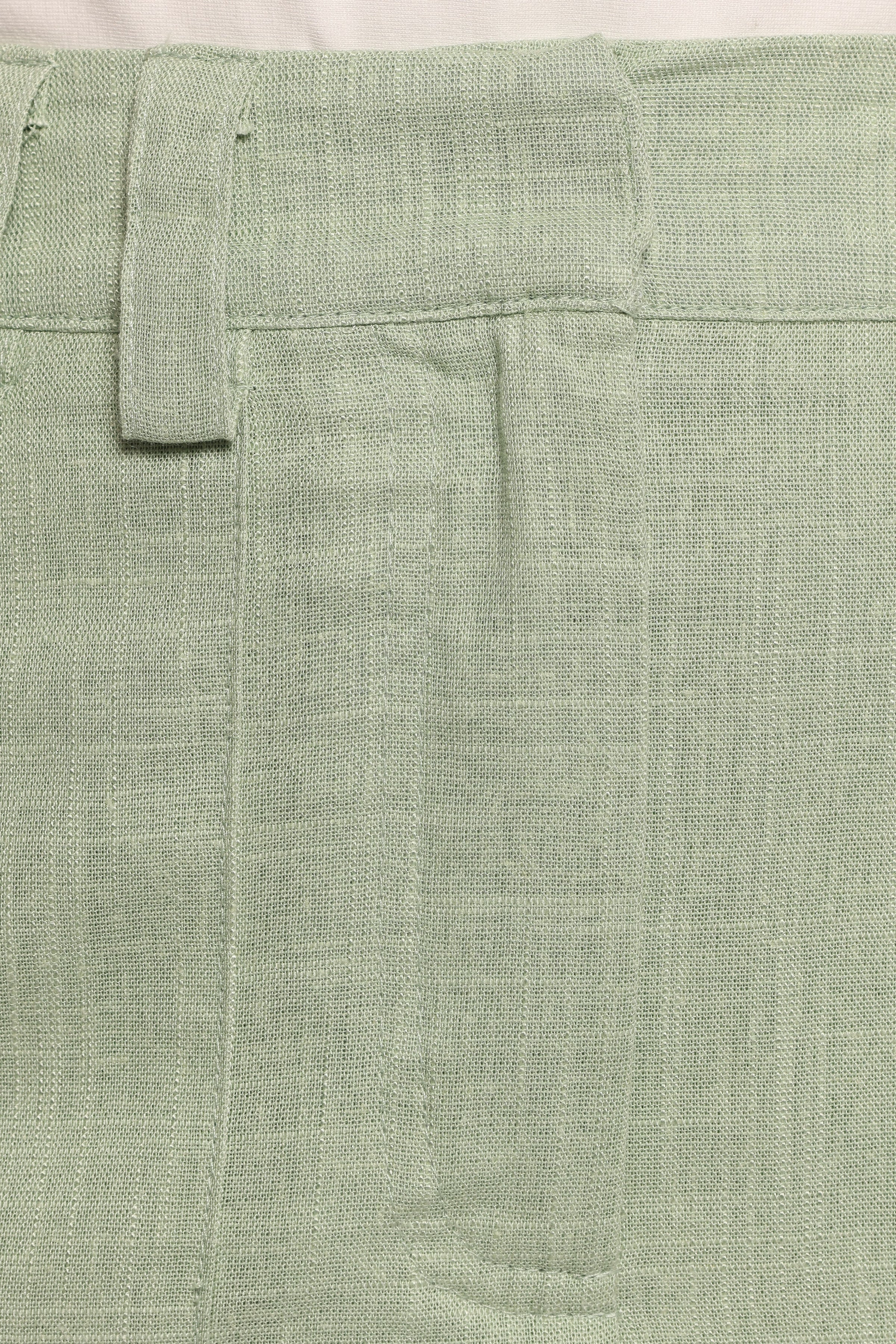 BOTTOMS Ariah Linen Skort - Mint