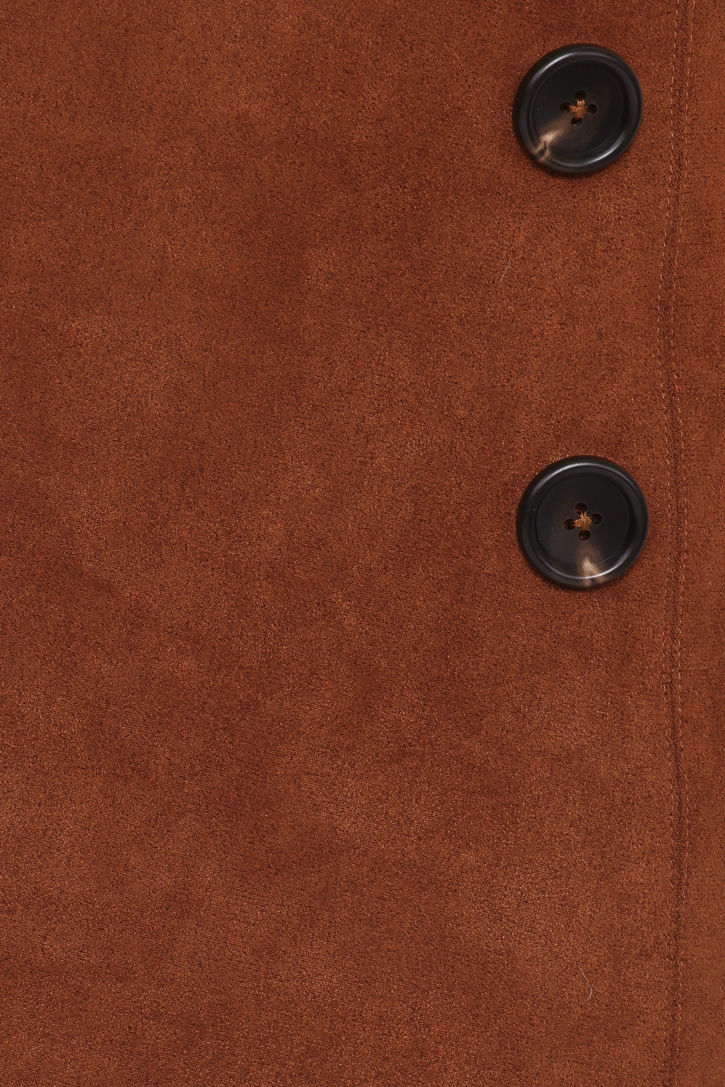 BOTTOMS Arnie Faux Suede Mini Skirt - Copper Tan