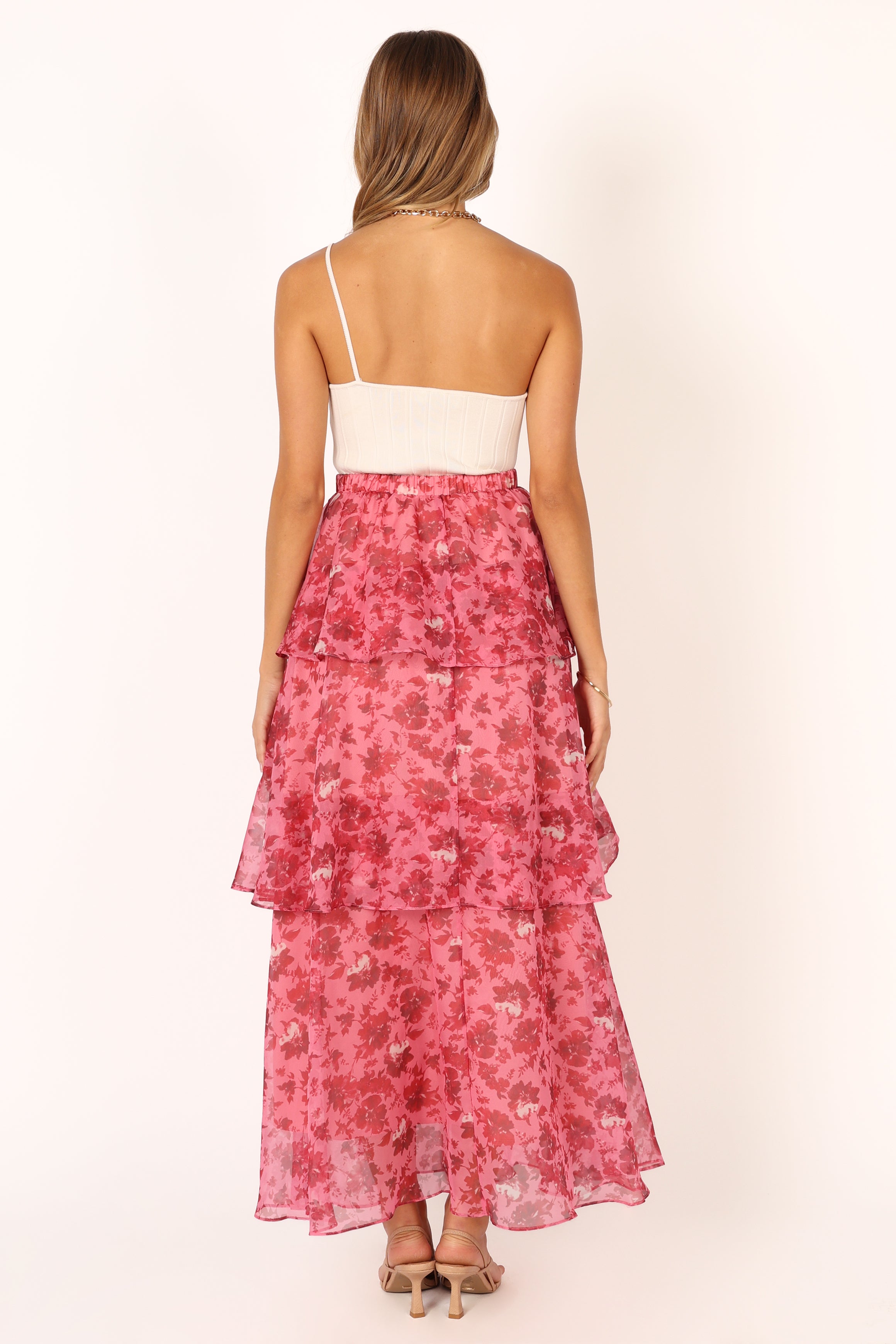 BOTTOMS @Blaise Frill Skirt - Pink