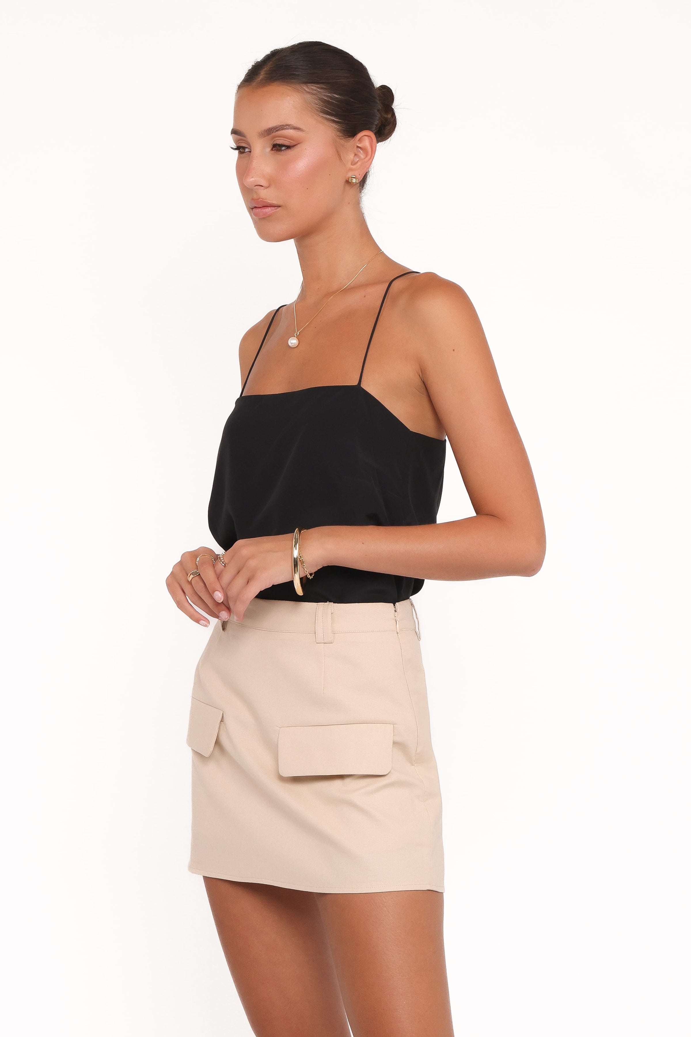 BOTTOMS Brielle Skort - Beige