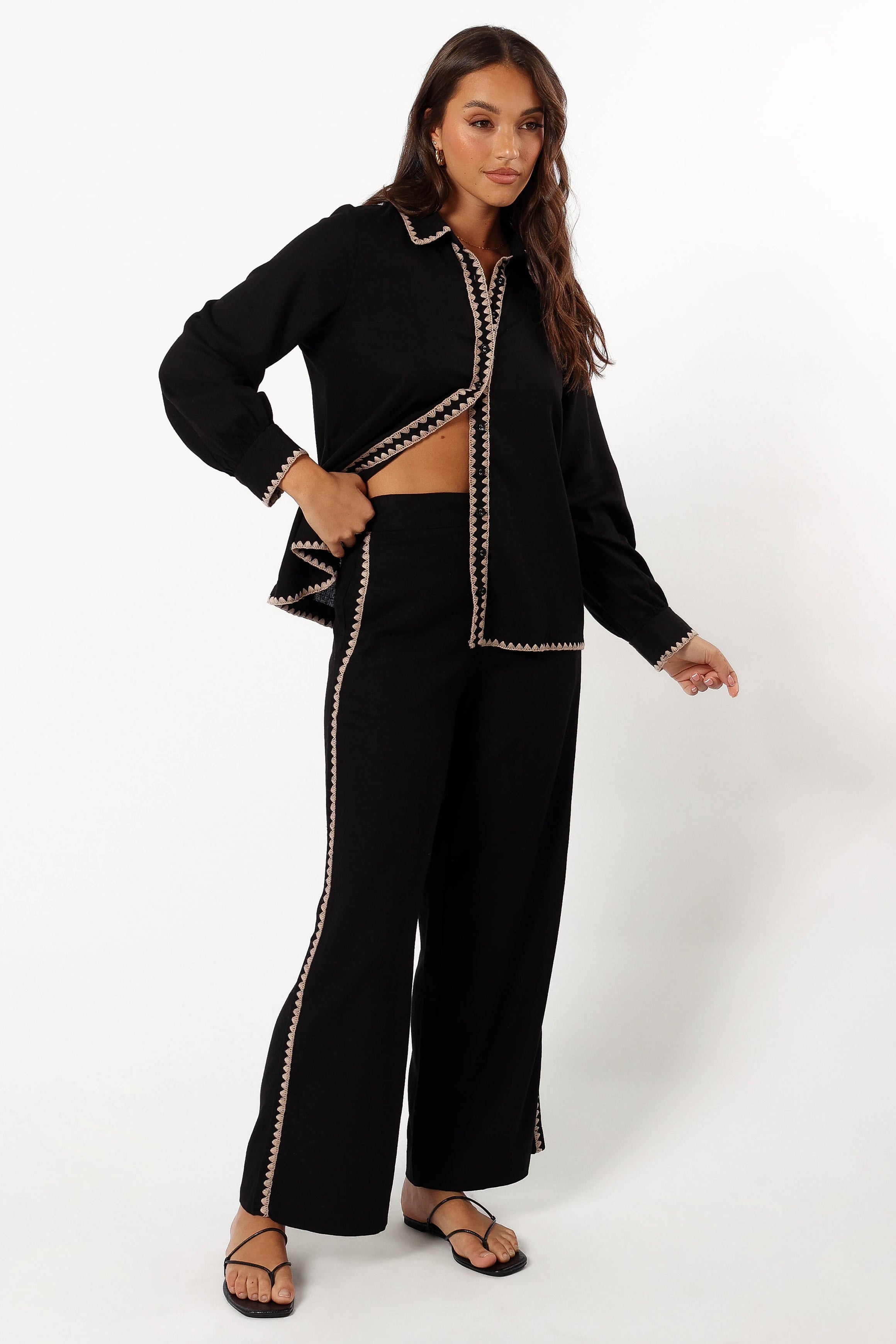 BOTTOMS @Calyse Pants - Black