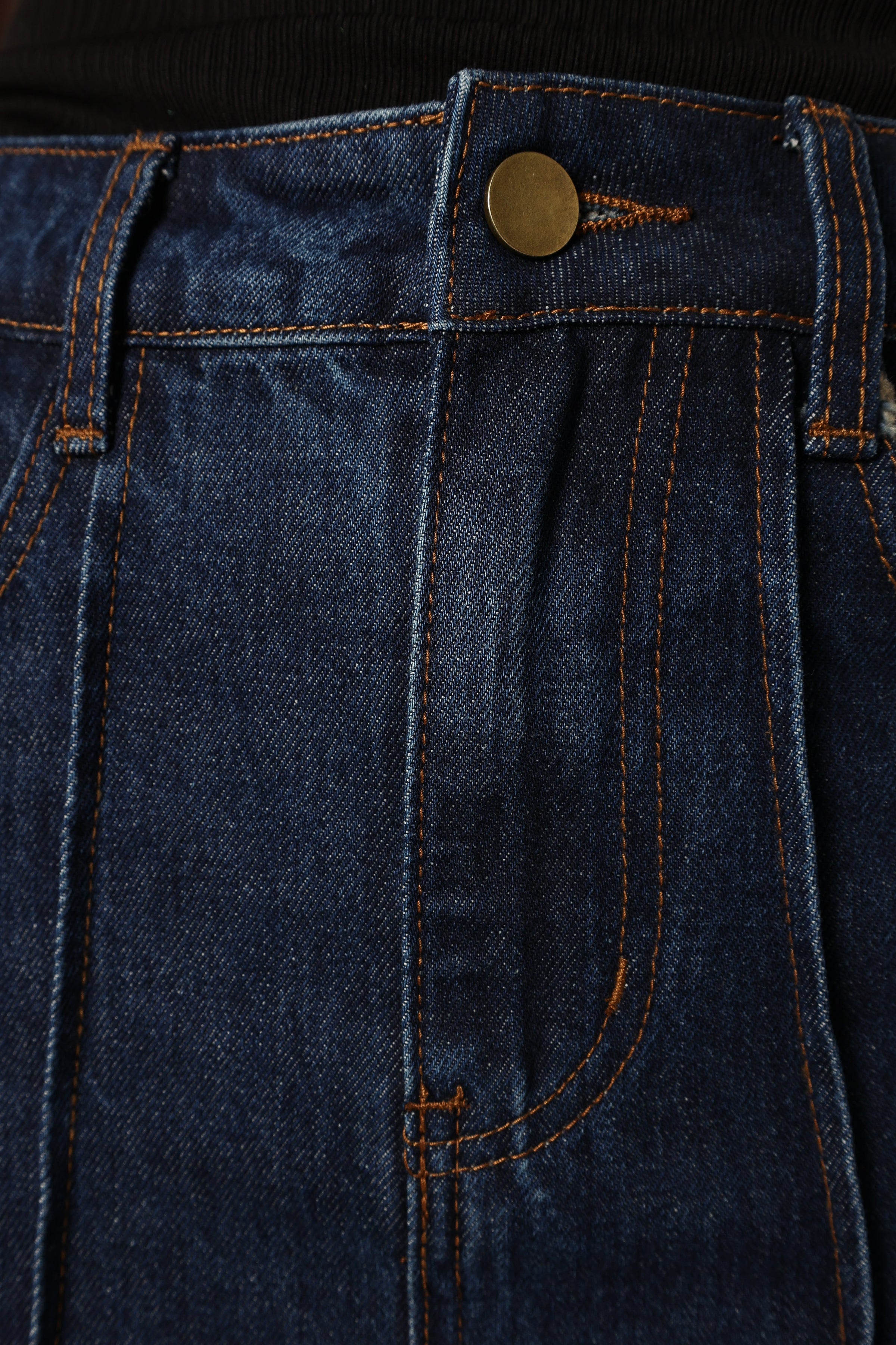 BOTTOMS @Caprice Denim Maxi Skirt - Indigo