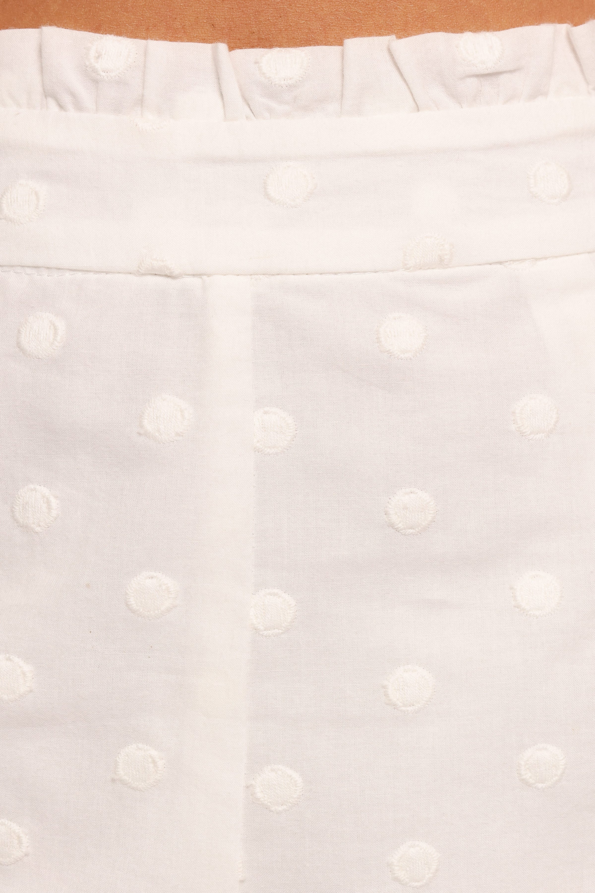 BOTTOMS Carlen Shorts - White