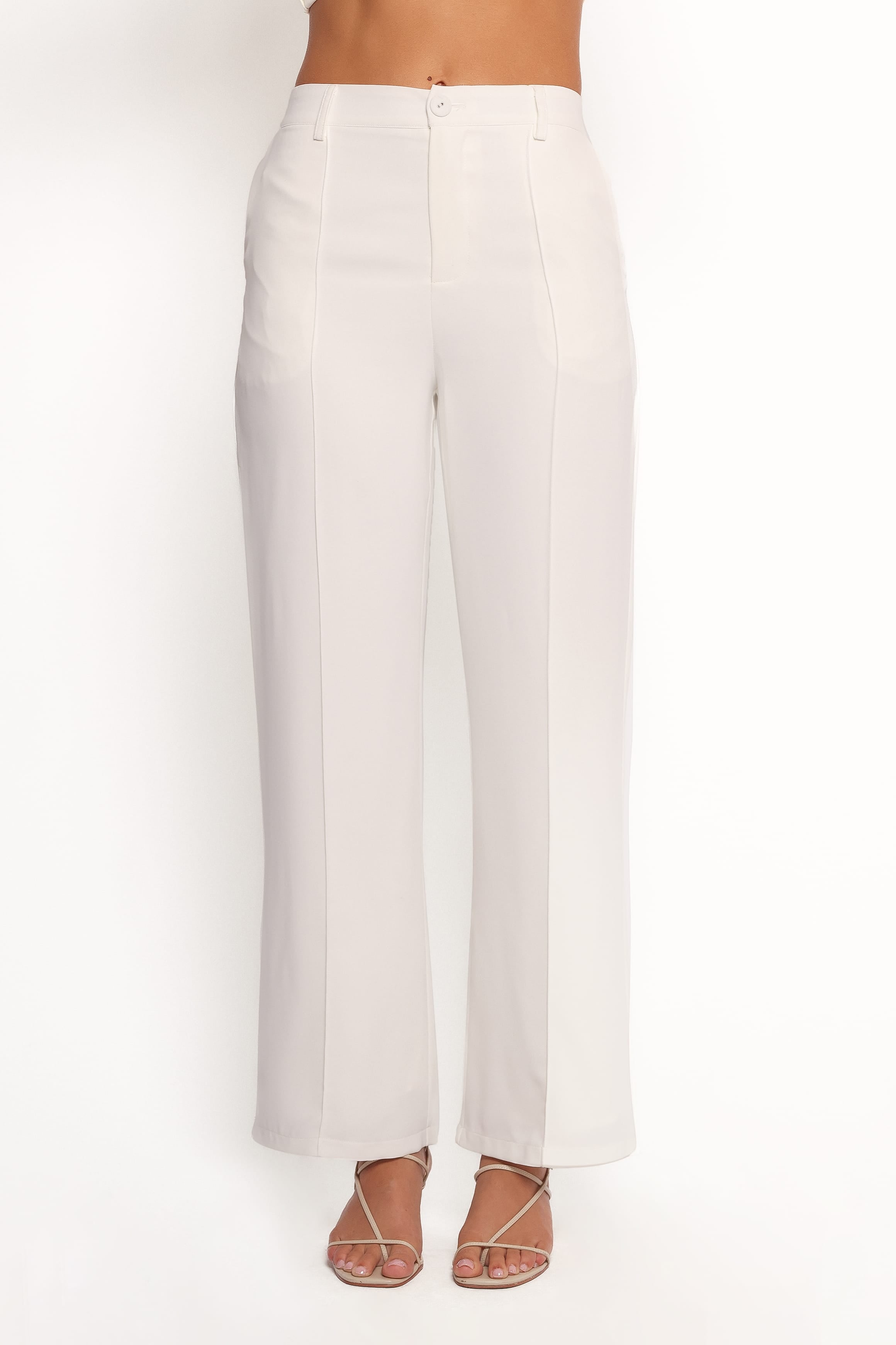BOTTOMS Celia Pants - White