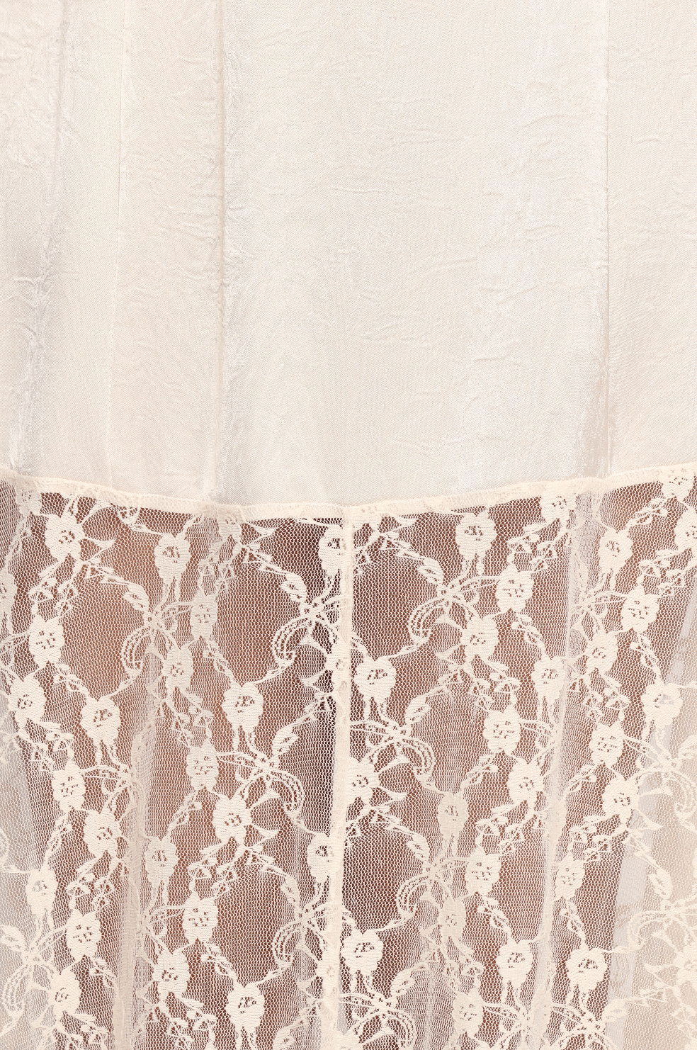 BOTTOMS Chapel Lace Maxi Skirt - Cream