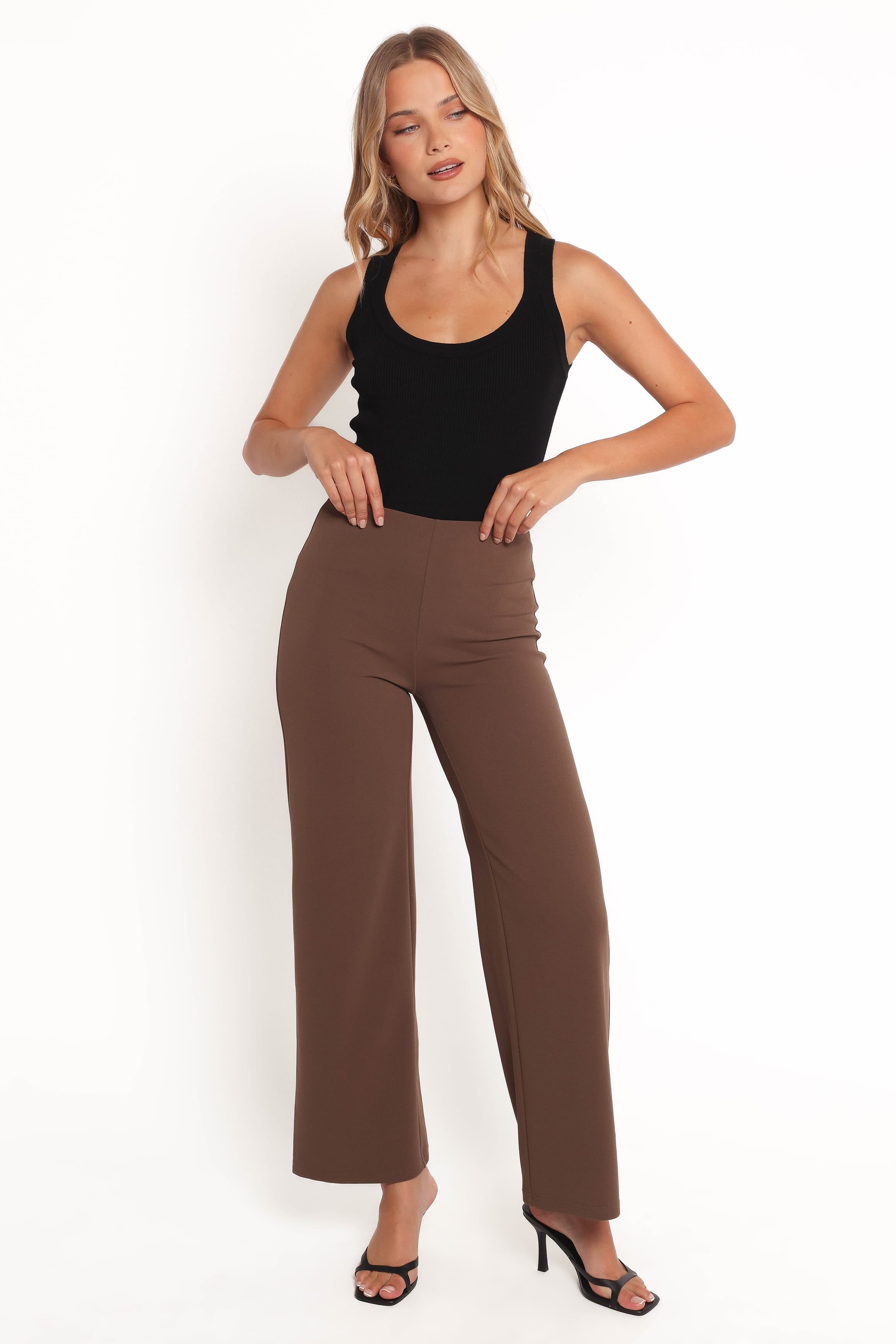 BOTTOMS Colette Pants - Brown