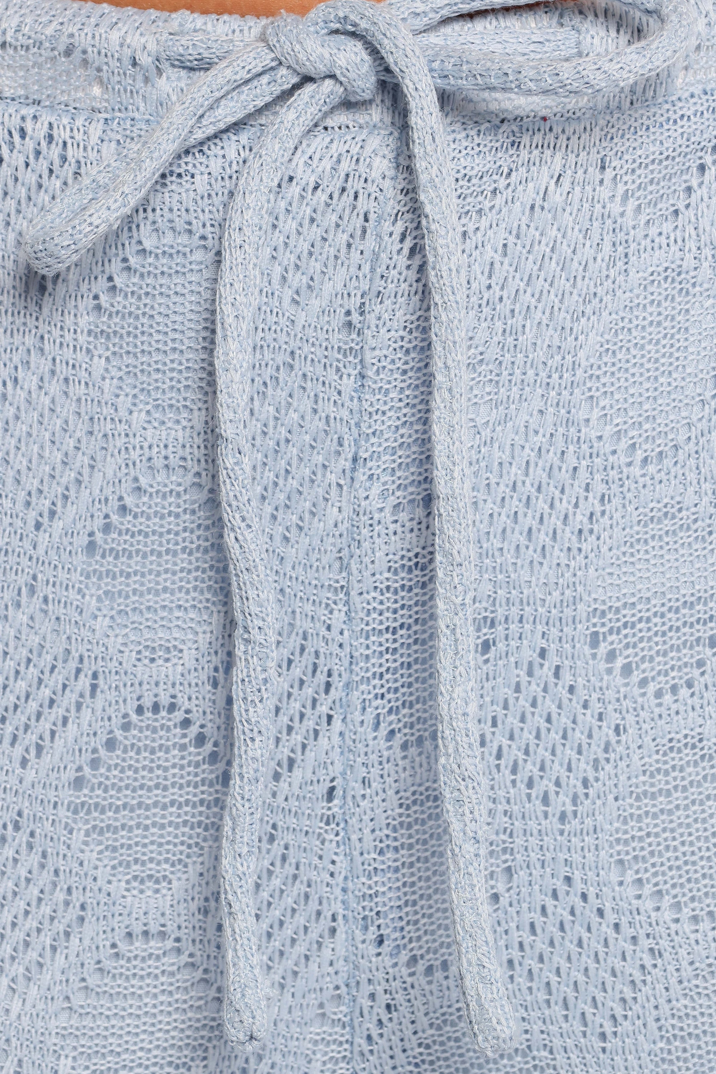 BOTTOMS Cora Knit Pant - Blue