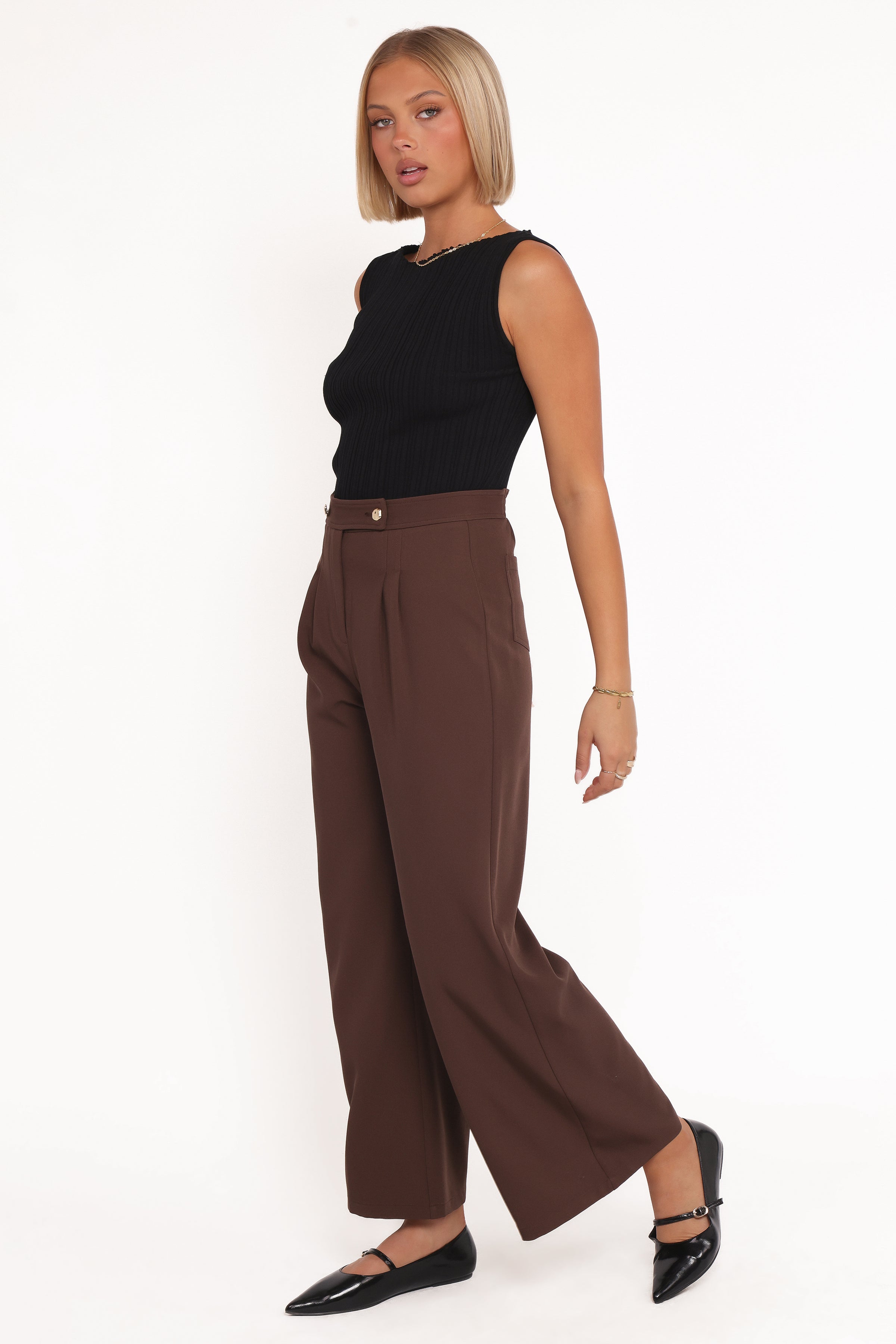 BOTTOMS Corfu Pants - Brown