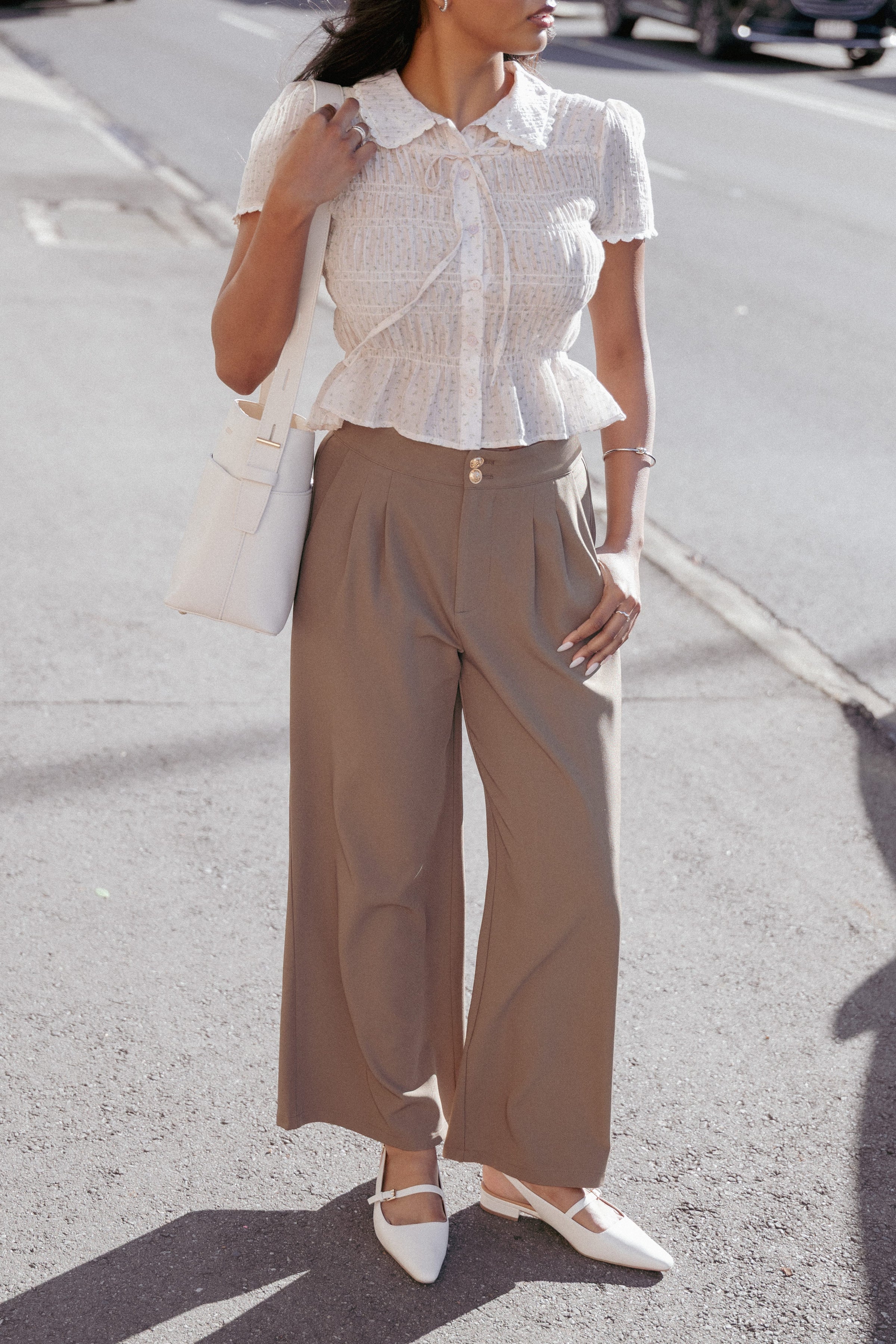 BOTTOMS Curtis Pants - Taupe