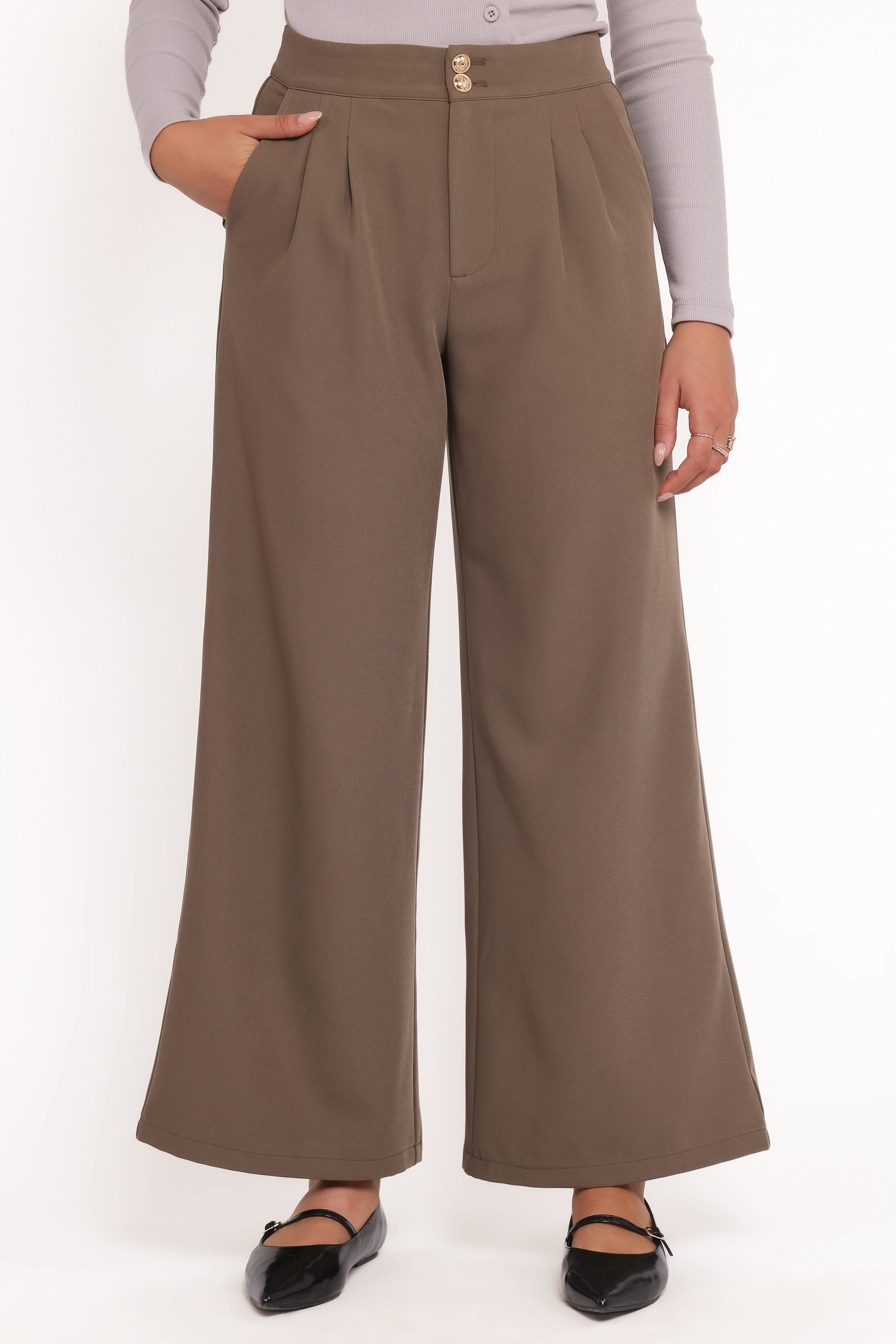 BOTTOMS Curtis Pants - Taupe