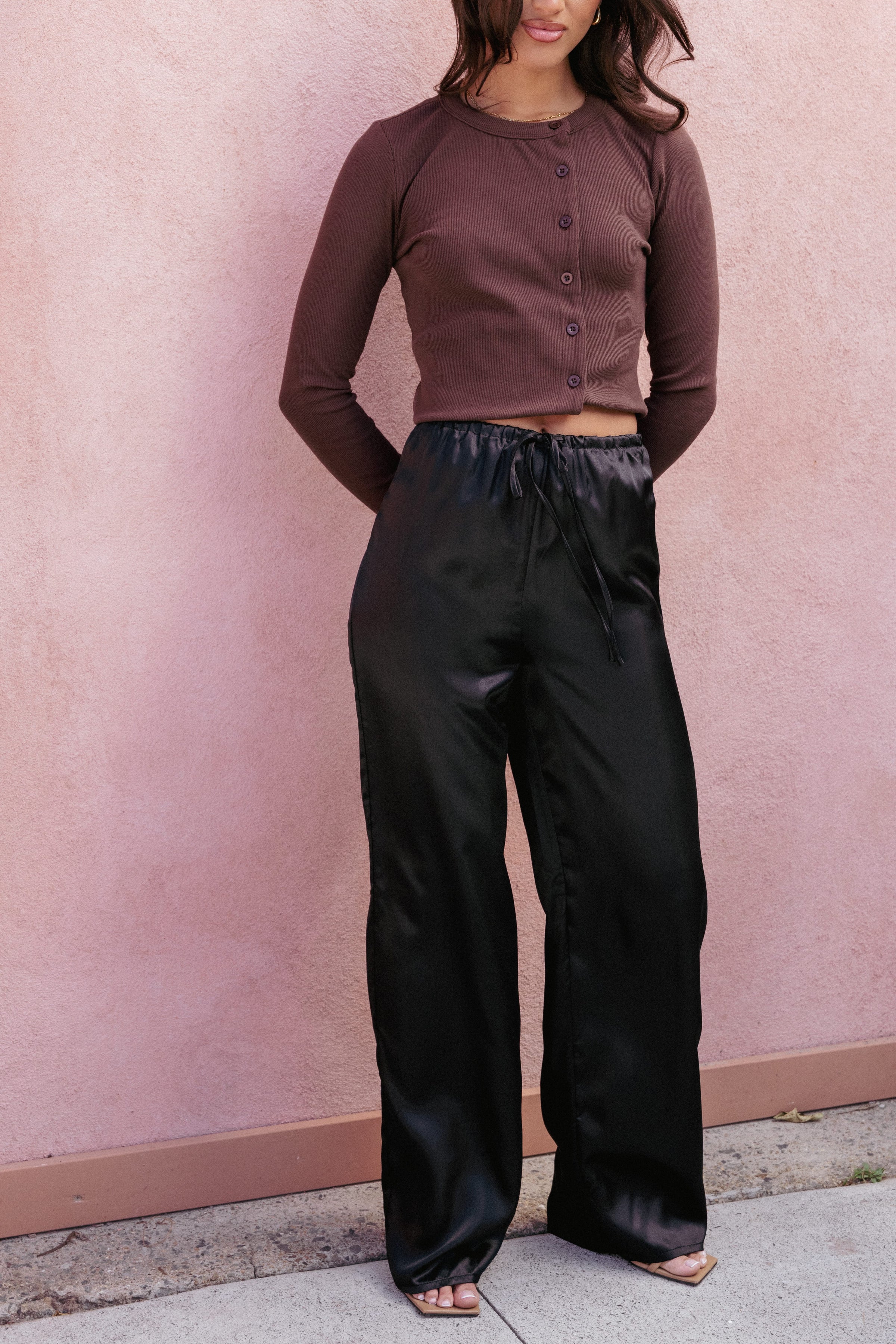 BOTTOMS Danae Pant - Black