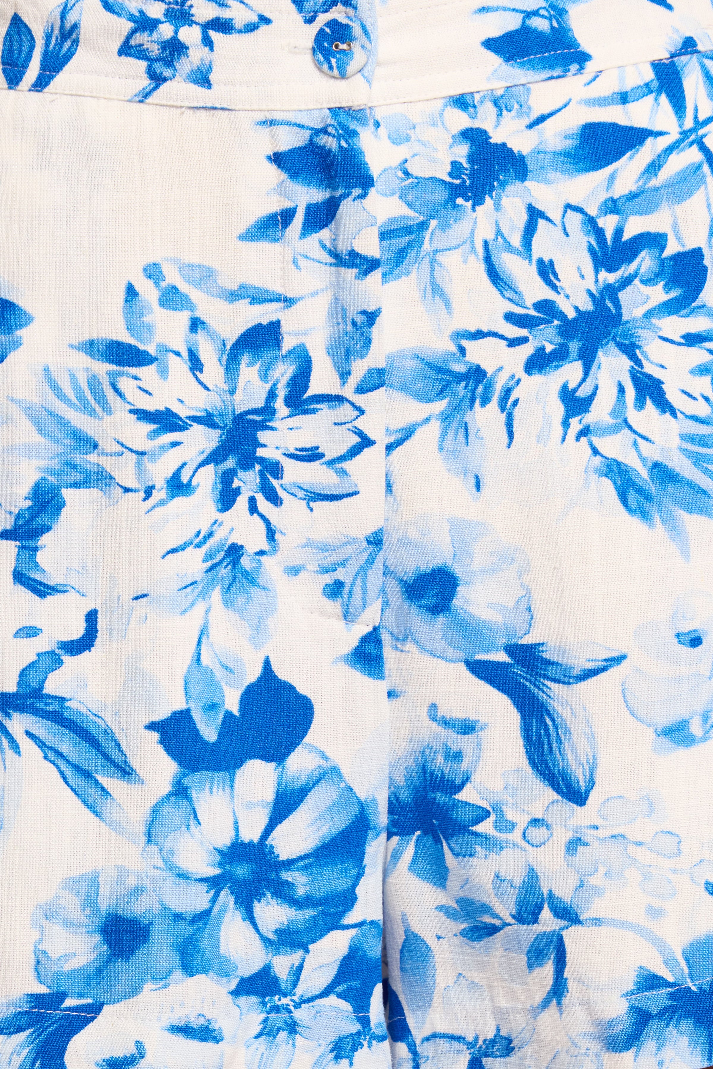 BOTTOMS Delaney Short - Blue Floral