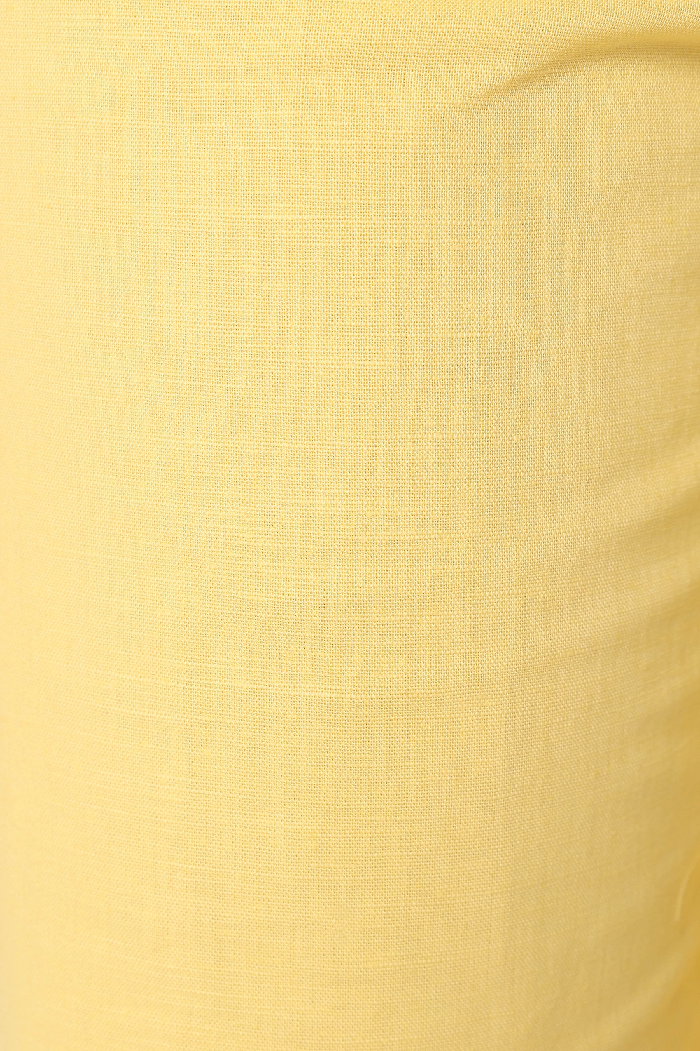 BOTTOMS Devlin Pant - Butter Yellow