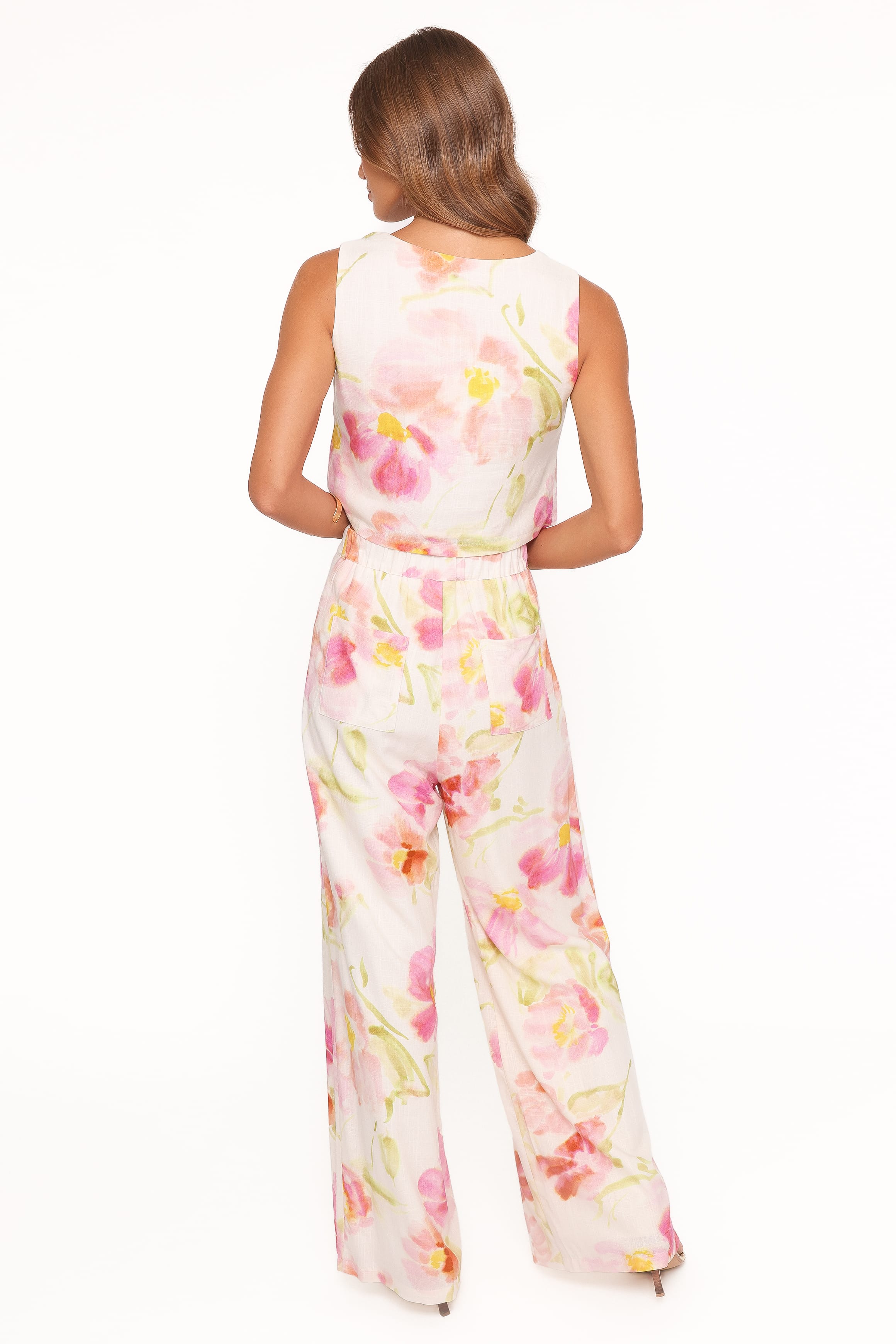 BOTTOMS Devlin Pant - Pink Garden Floral