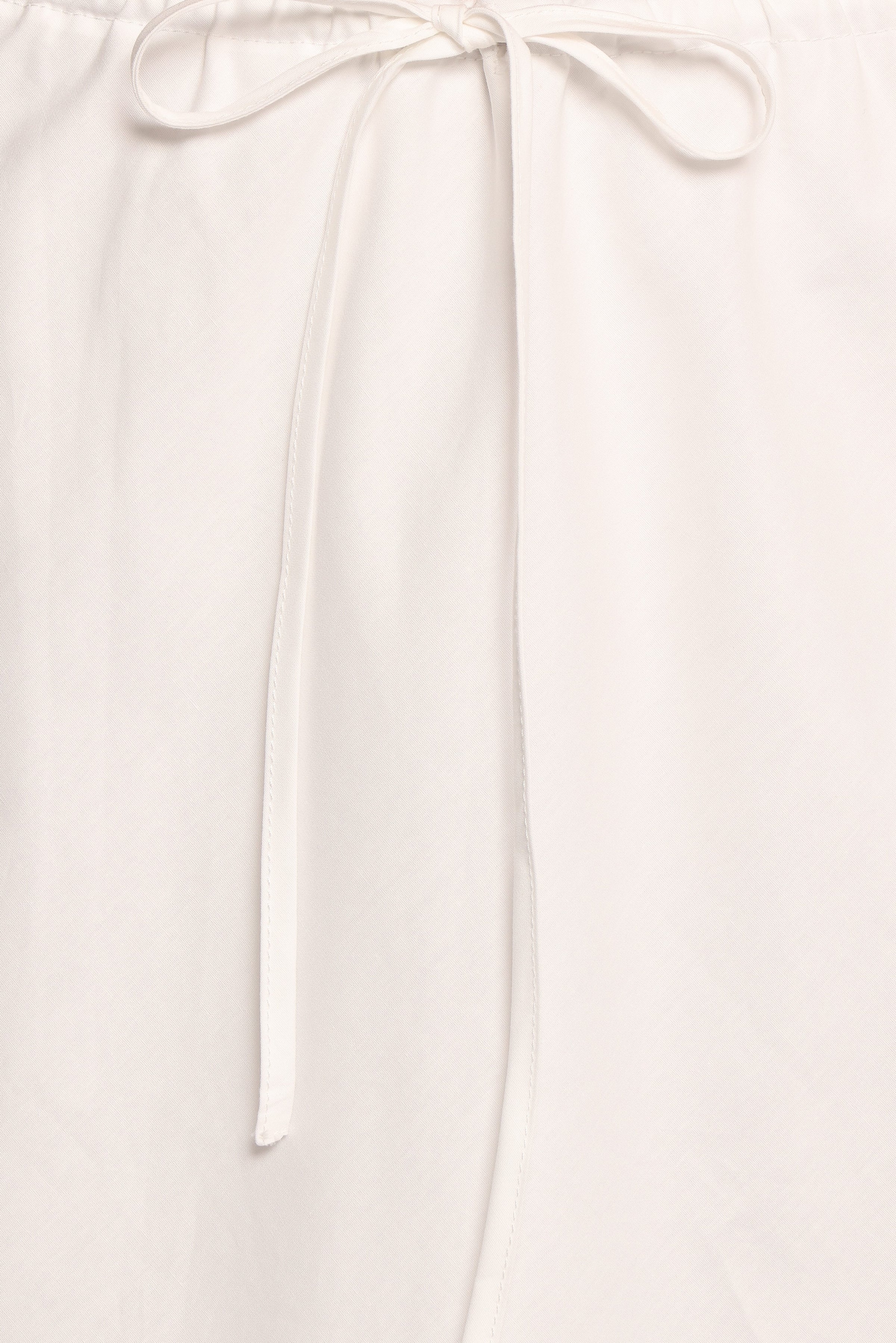 BOTTOMS Elena Cotton Maxi Skirt - White