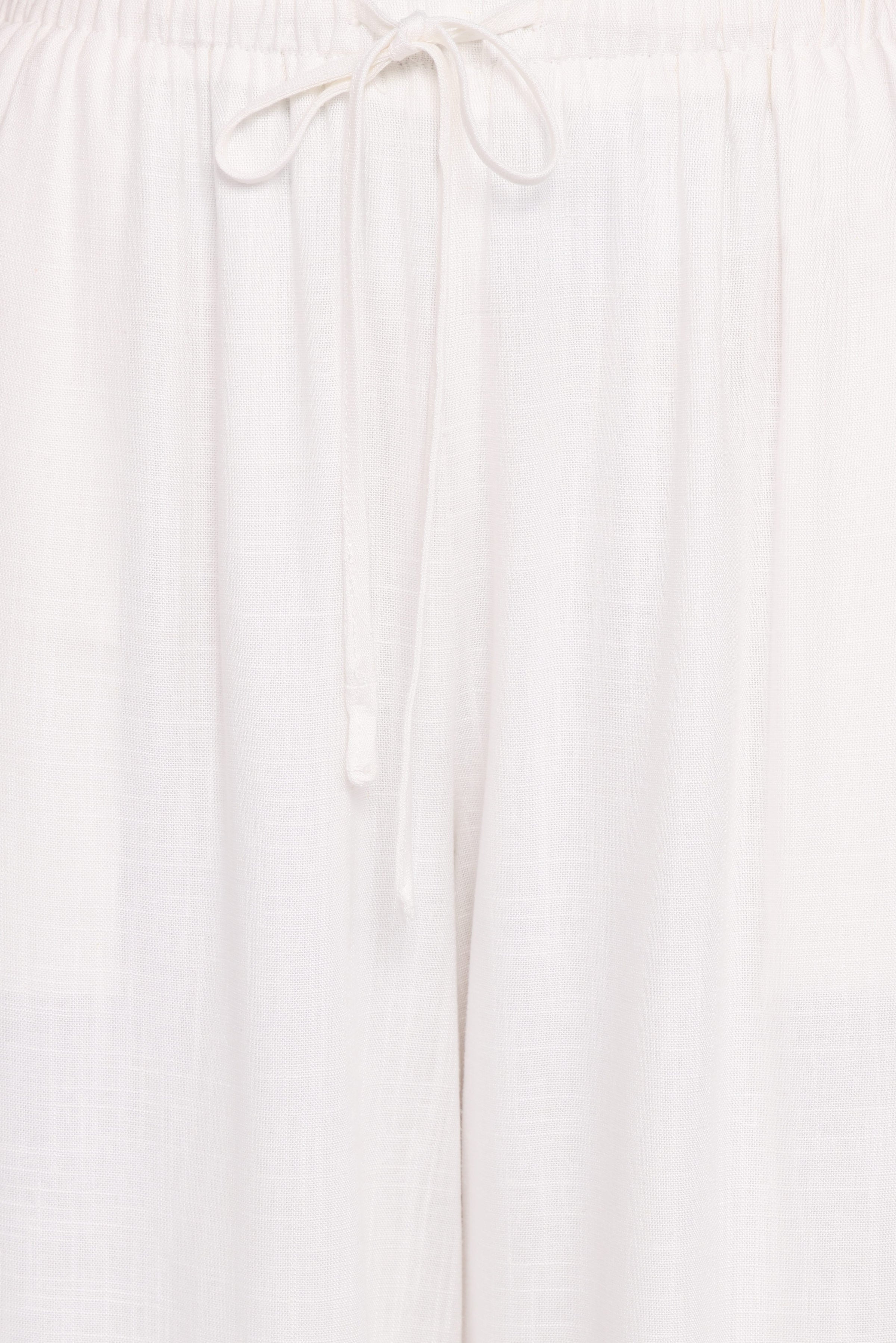 BOTTOMS Elowen Wide Leg Pants - White