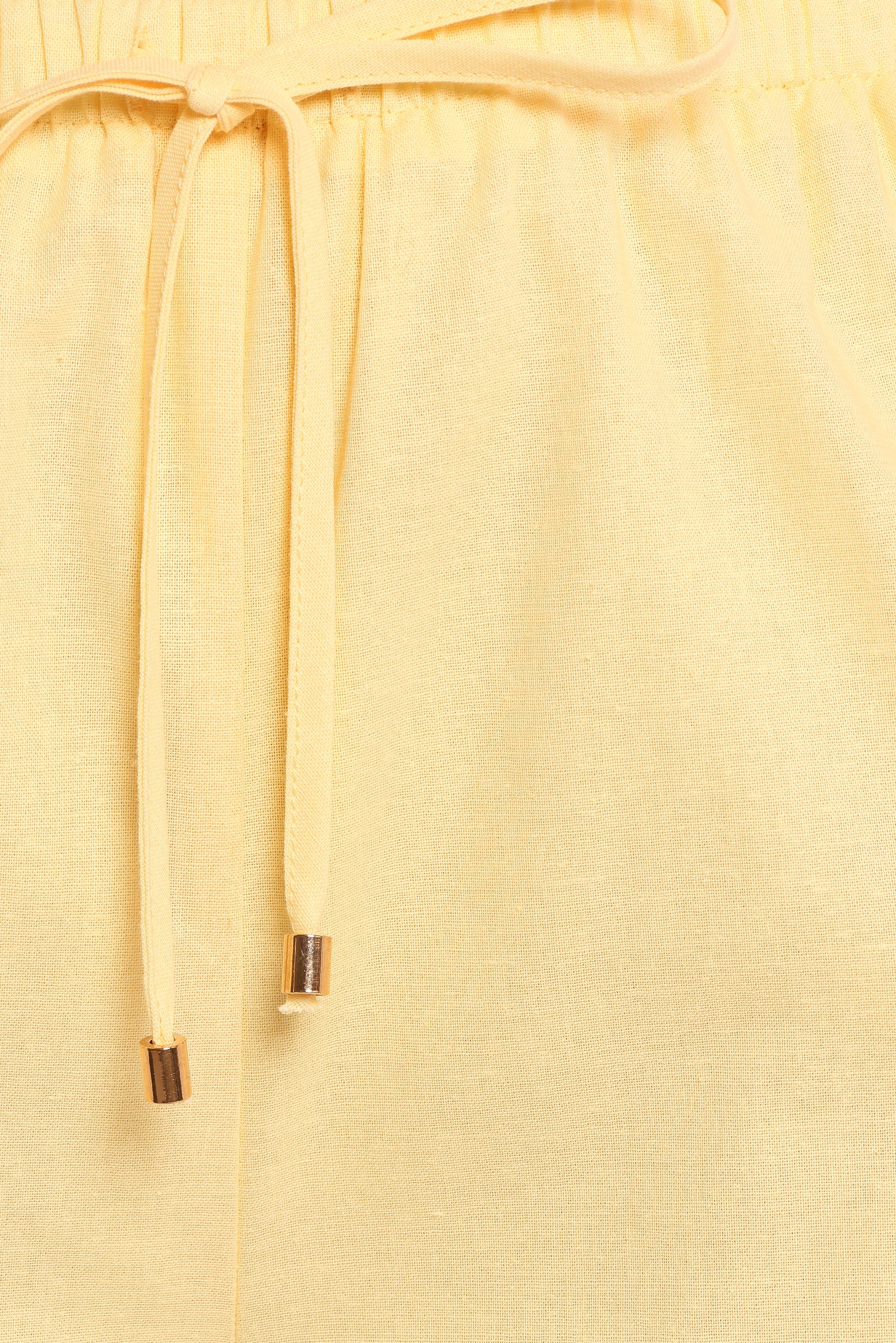 BOTTOMS Ember Cotton Pants - Butter Yellow