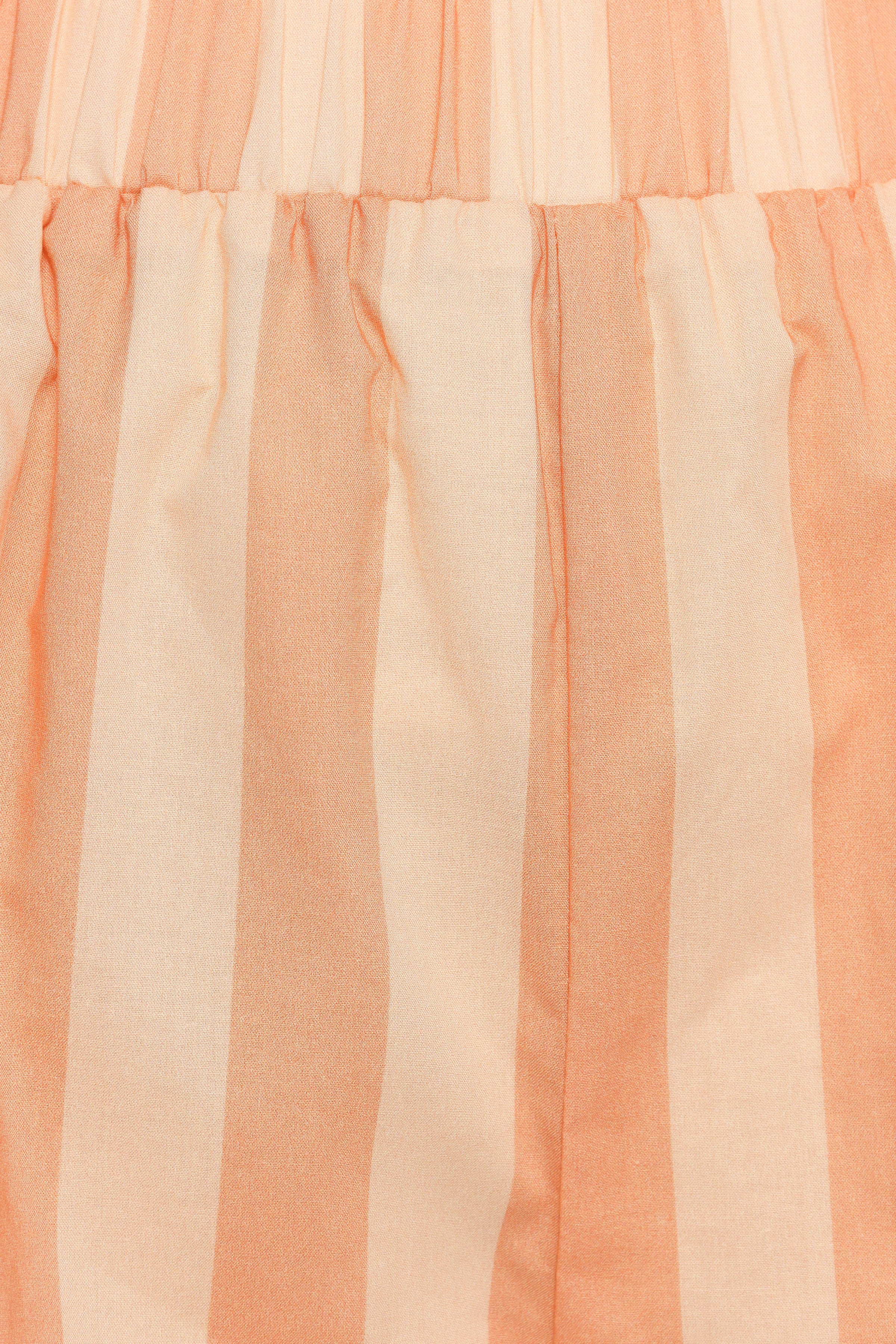 BOTTOMS Essie Shorts - Terracotta Stripe
