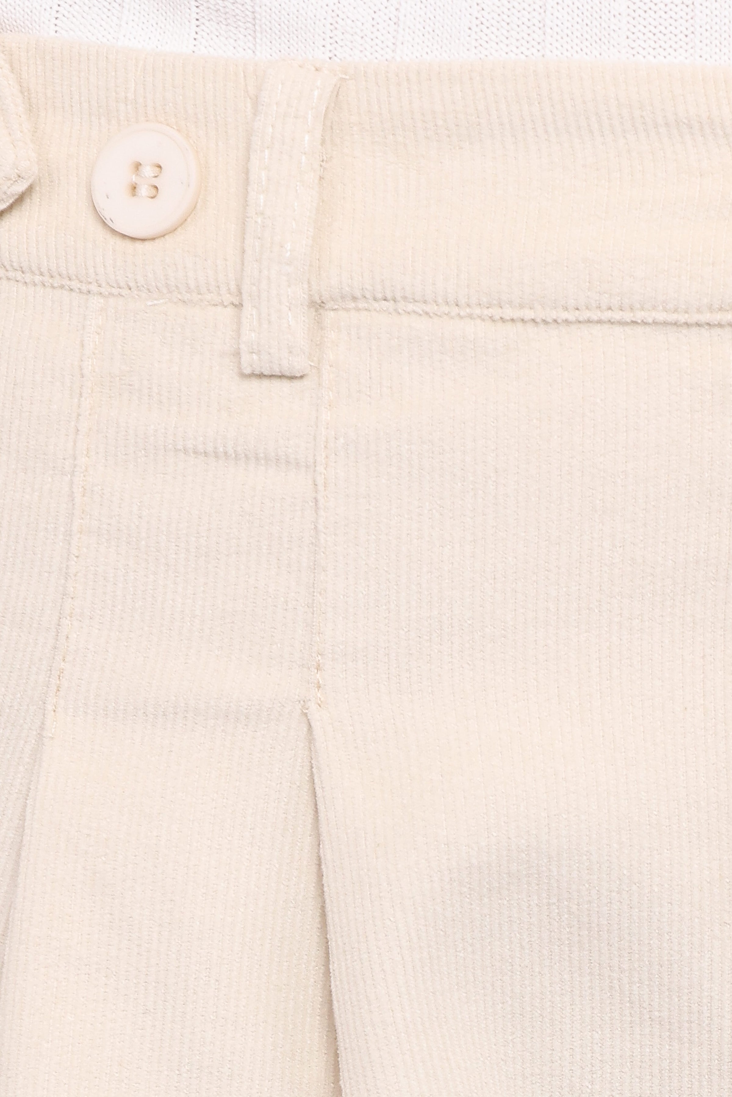 BOTTOMS Faelan Wide Leg Cord Pants - Beige
