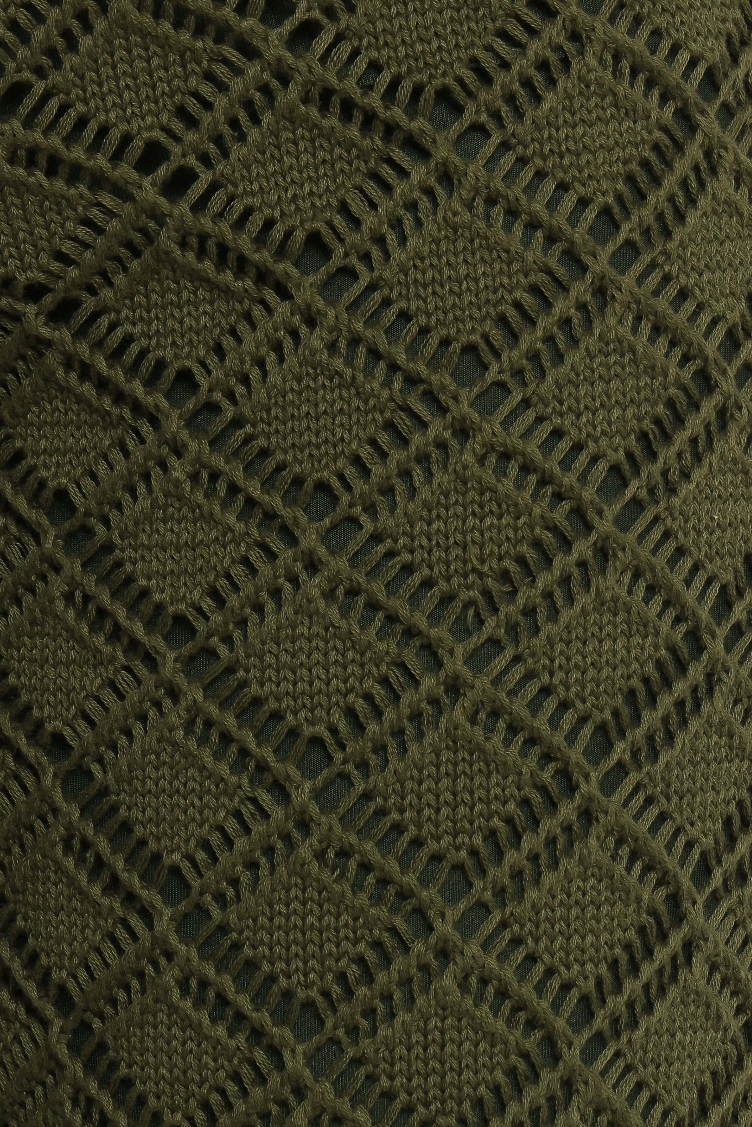 BOTTOMS Fefe Textured Knit Pants - Olive
