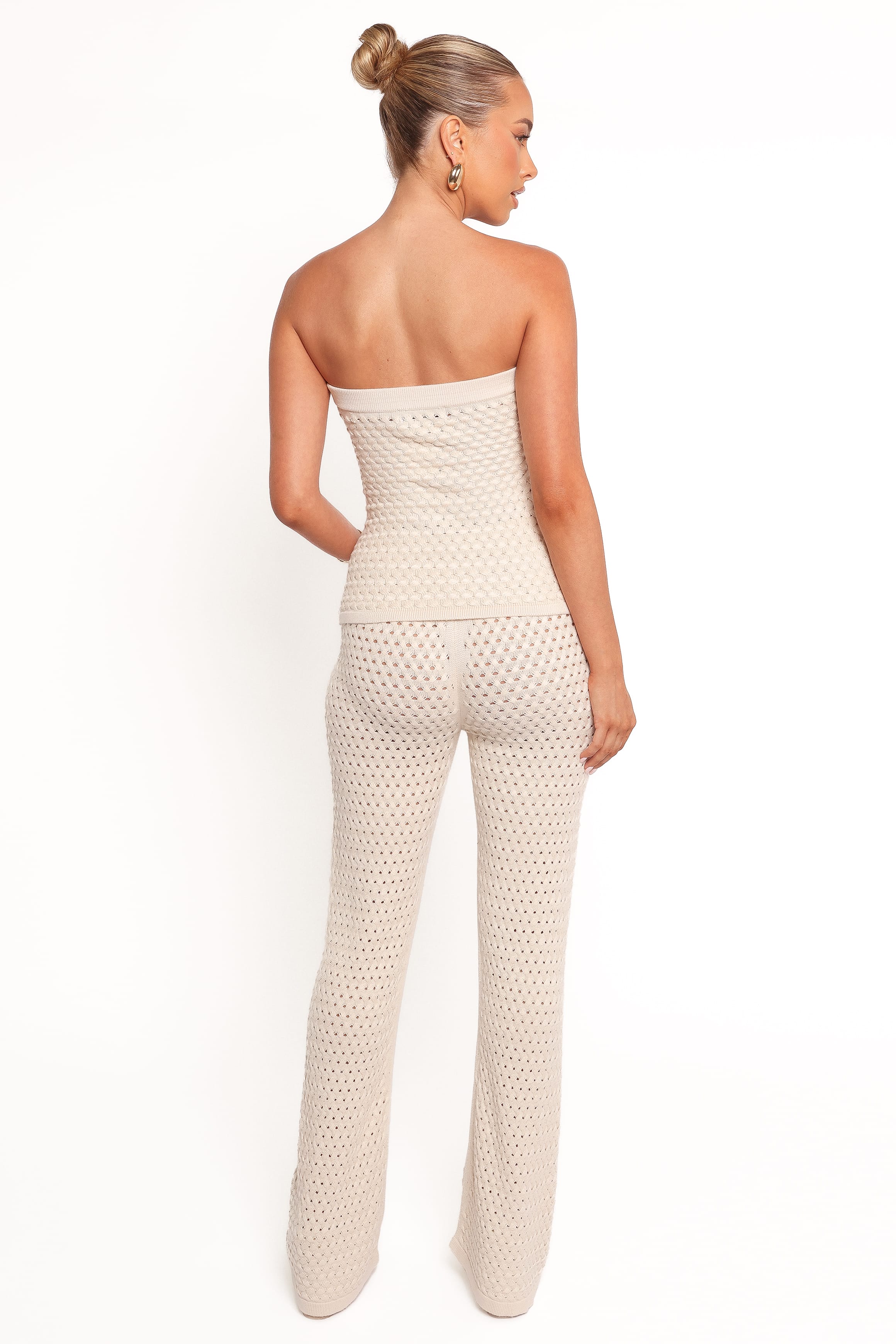 BOTTOMS Fonte Knit Pants - Cream