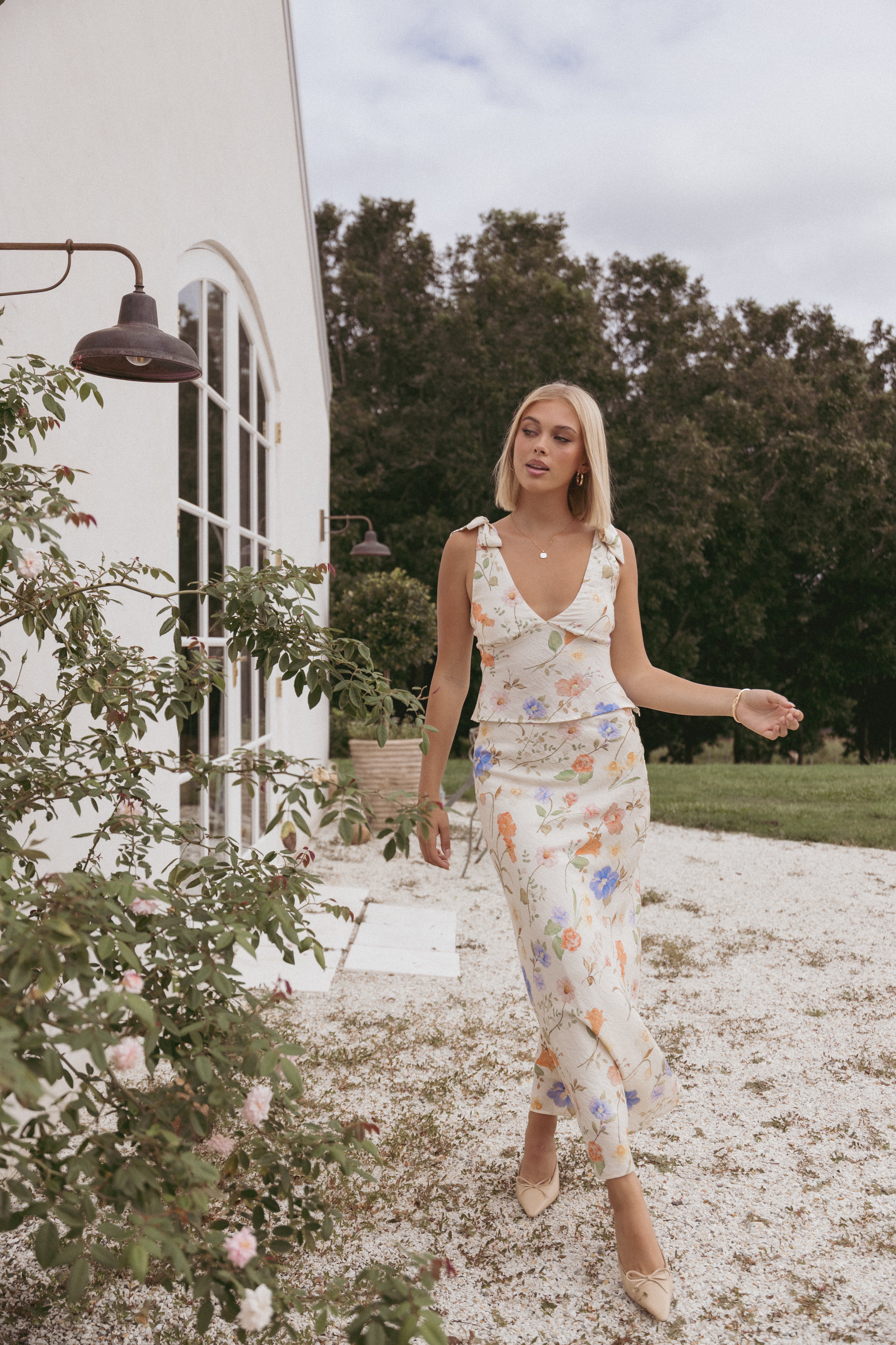 BOTTOMS Giarda Maxi Skirt - Floral