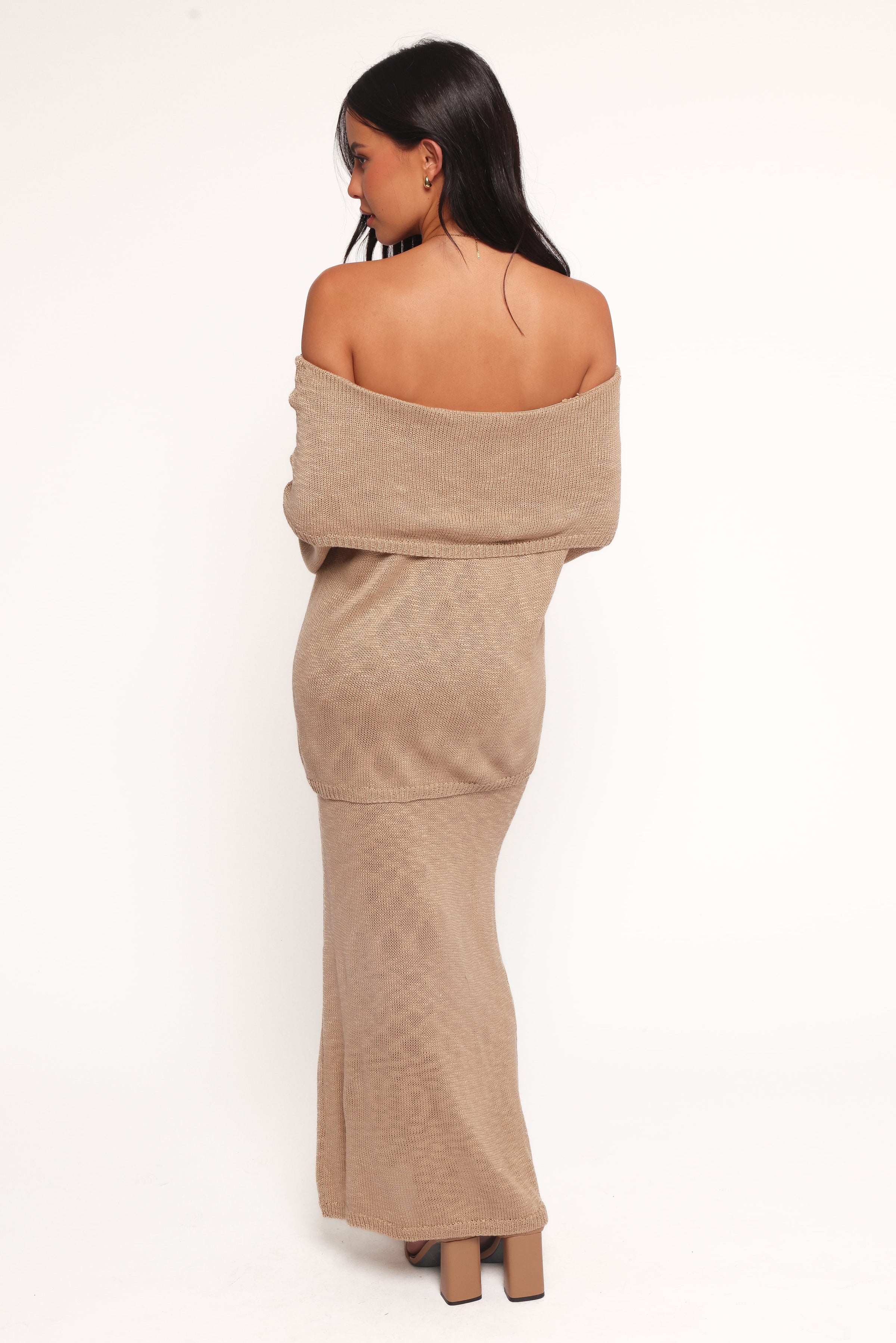 BOTTOMS Indya Knit Skirt - Mocha