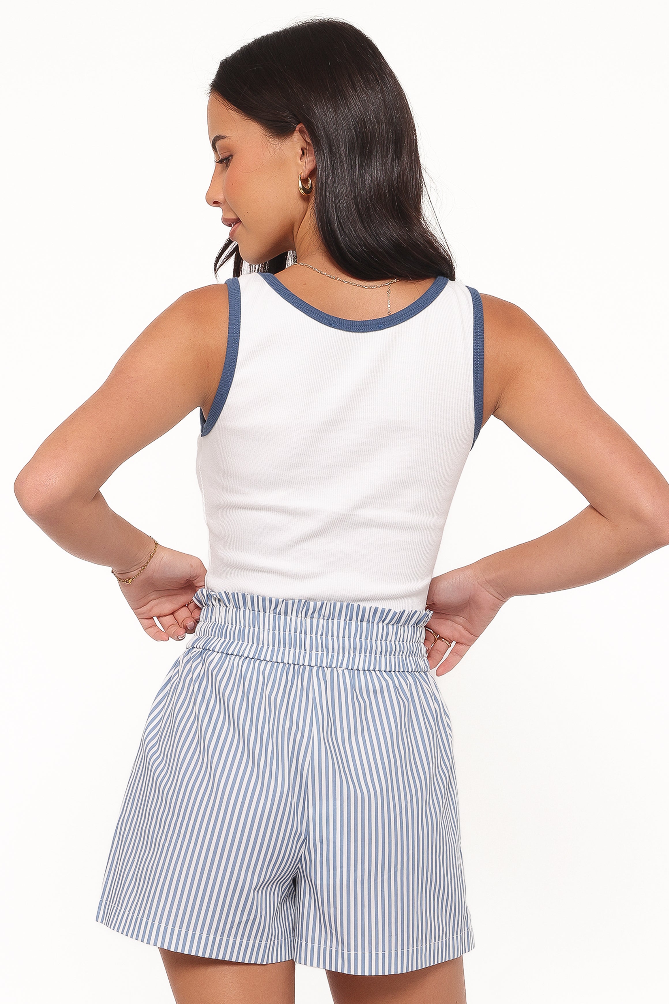 BOTTOMS Jackson Boxer Short - Blue Stripe