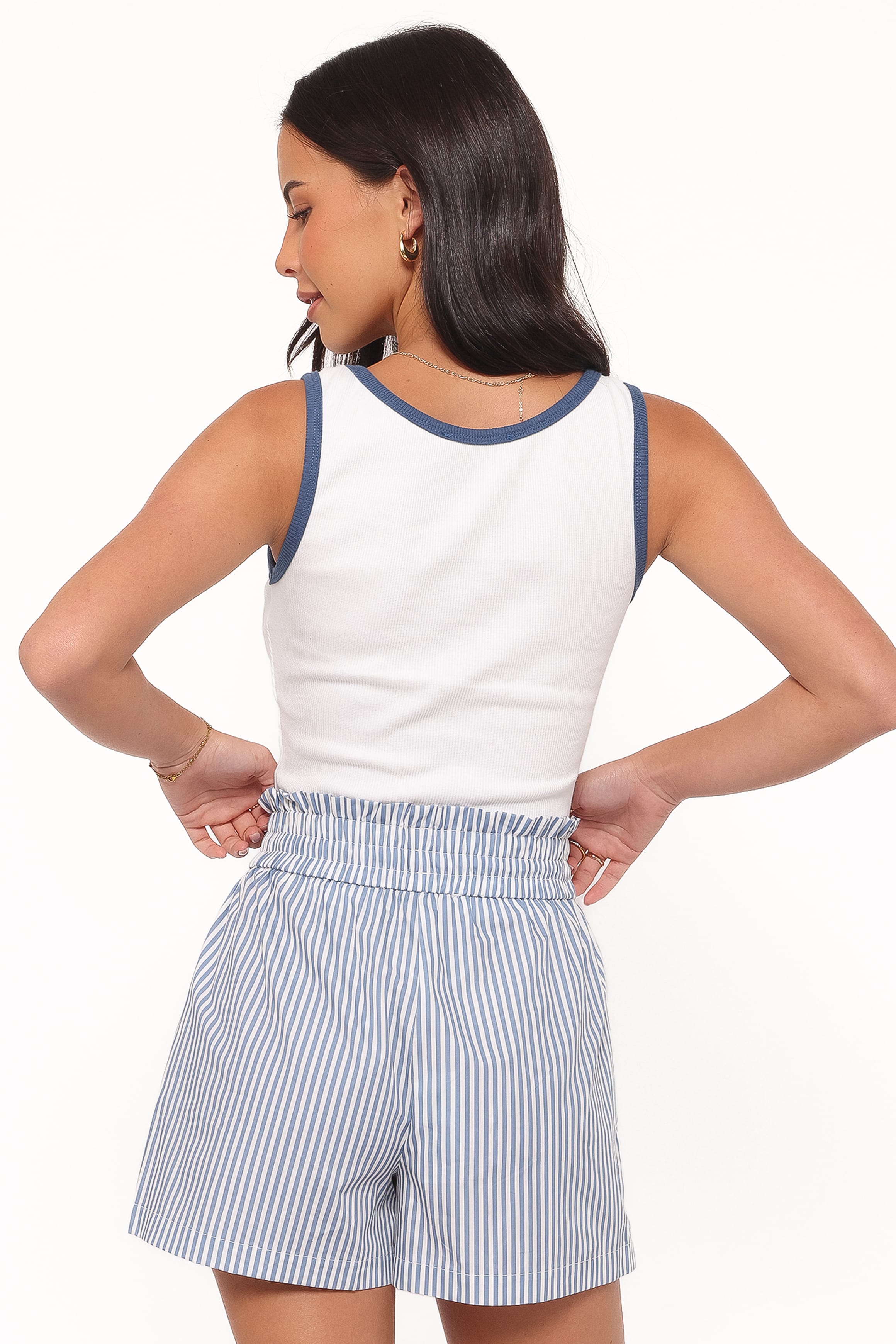 BOTTOMS Jackson Boxer Short - Blue Stripe
