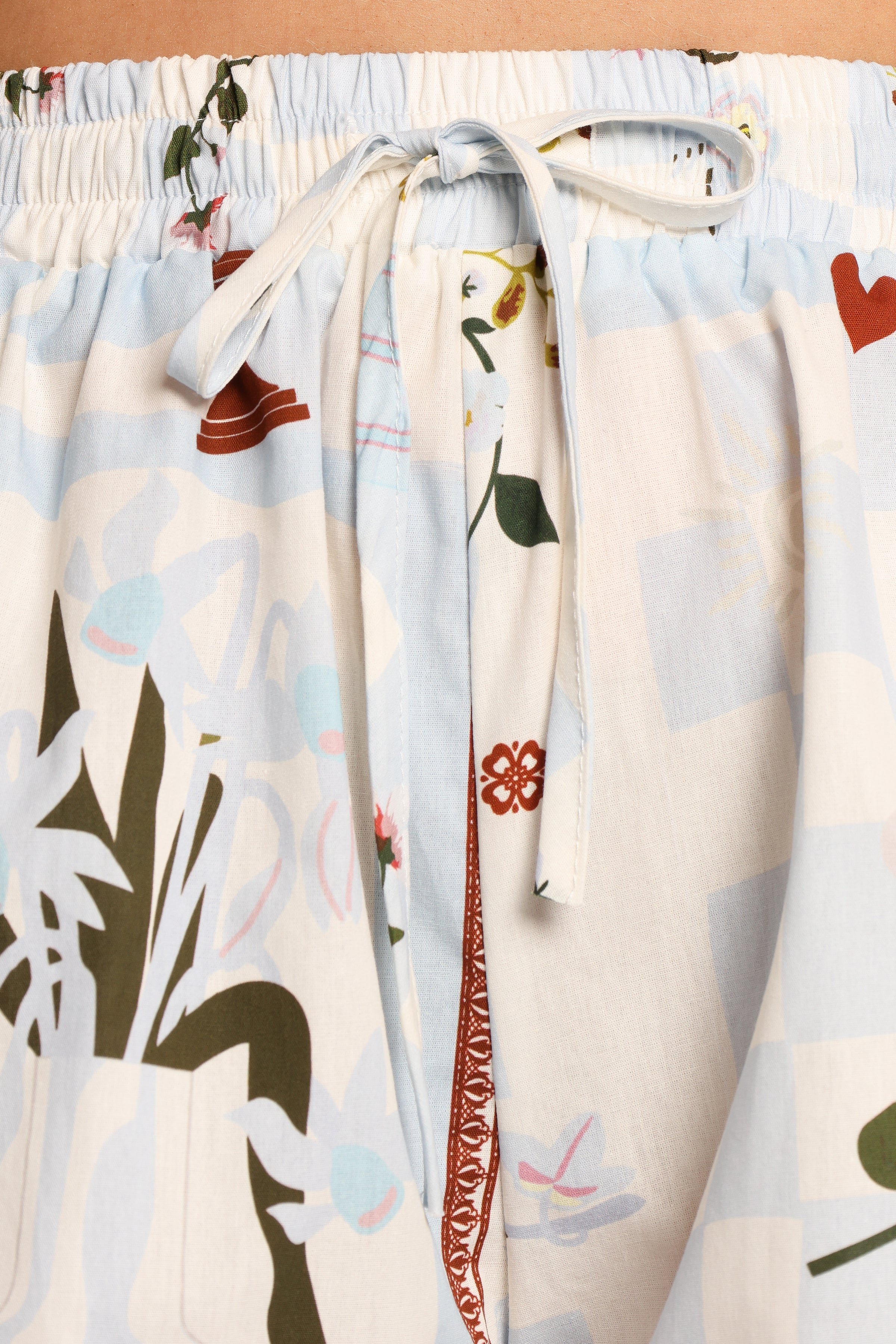 BOTTOMS James Short - Blue Floral