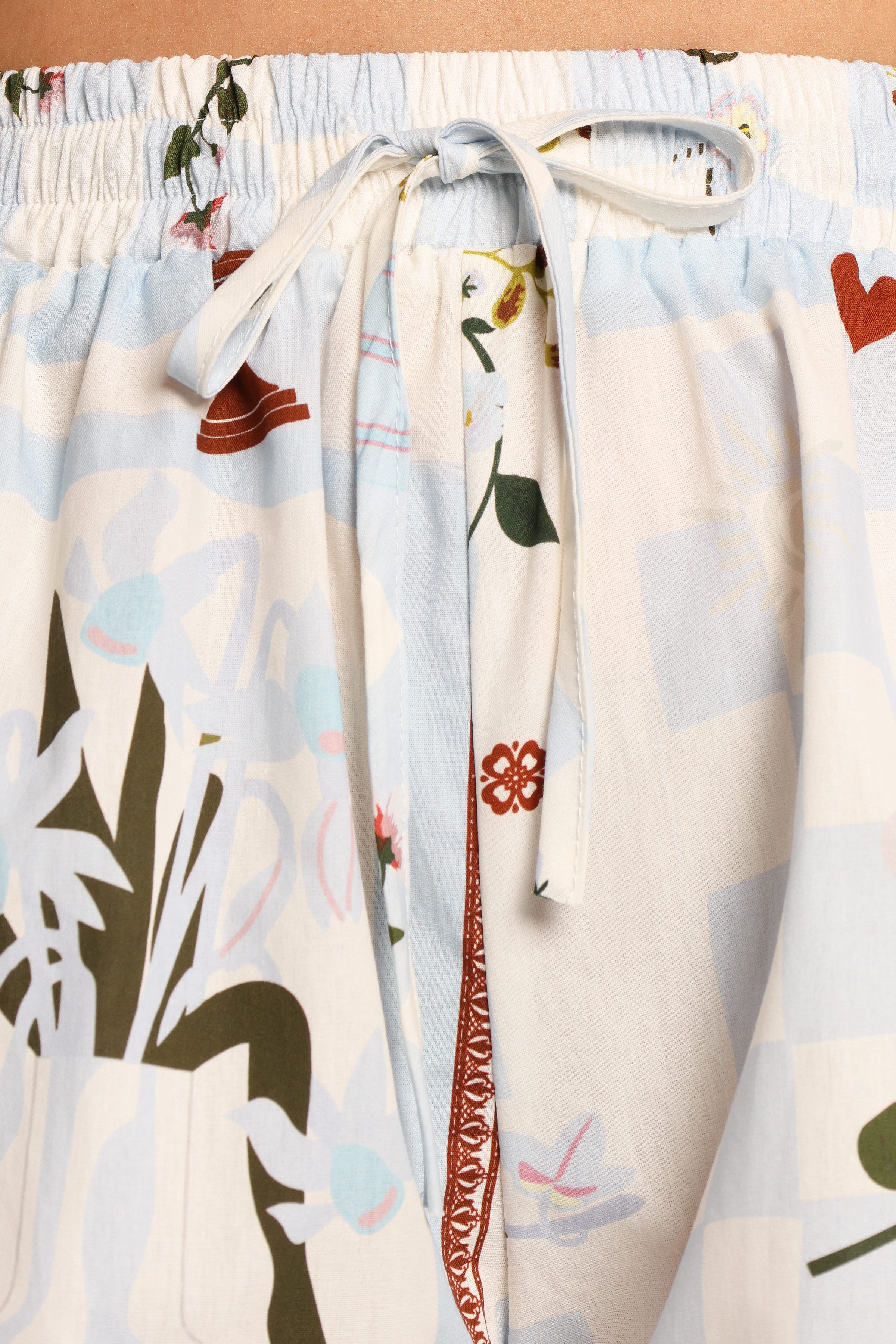 BOTTOMS James Short - Blue Floral