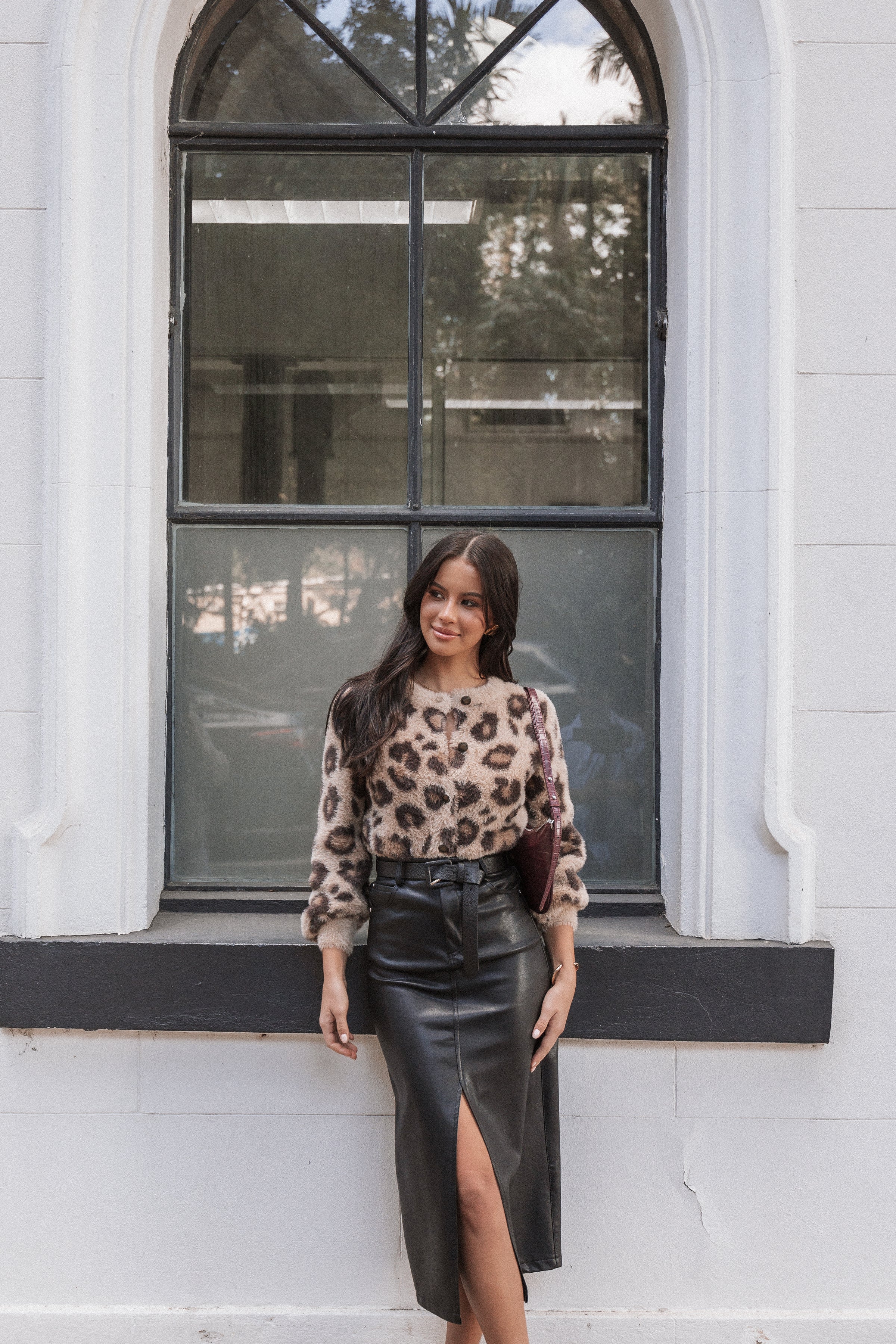 BOTTOMS Jasmyn Midi Skirt - Black