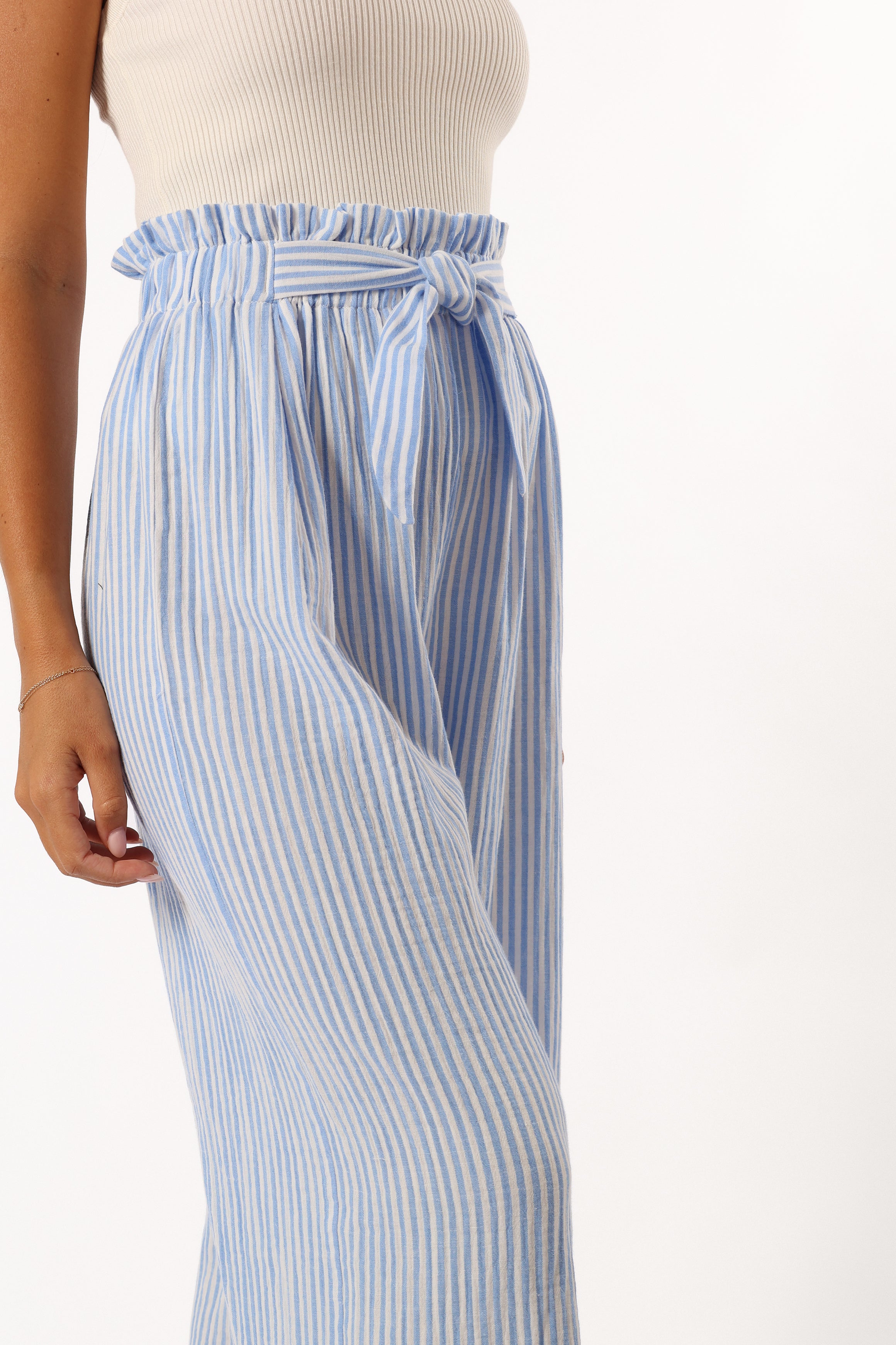 BOTTOMS @Jeanette Pant - Blue White