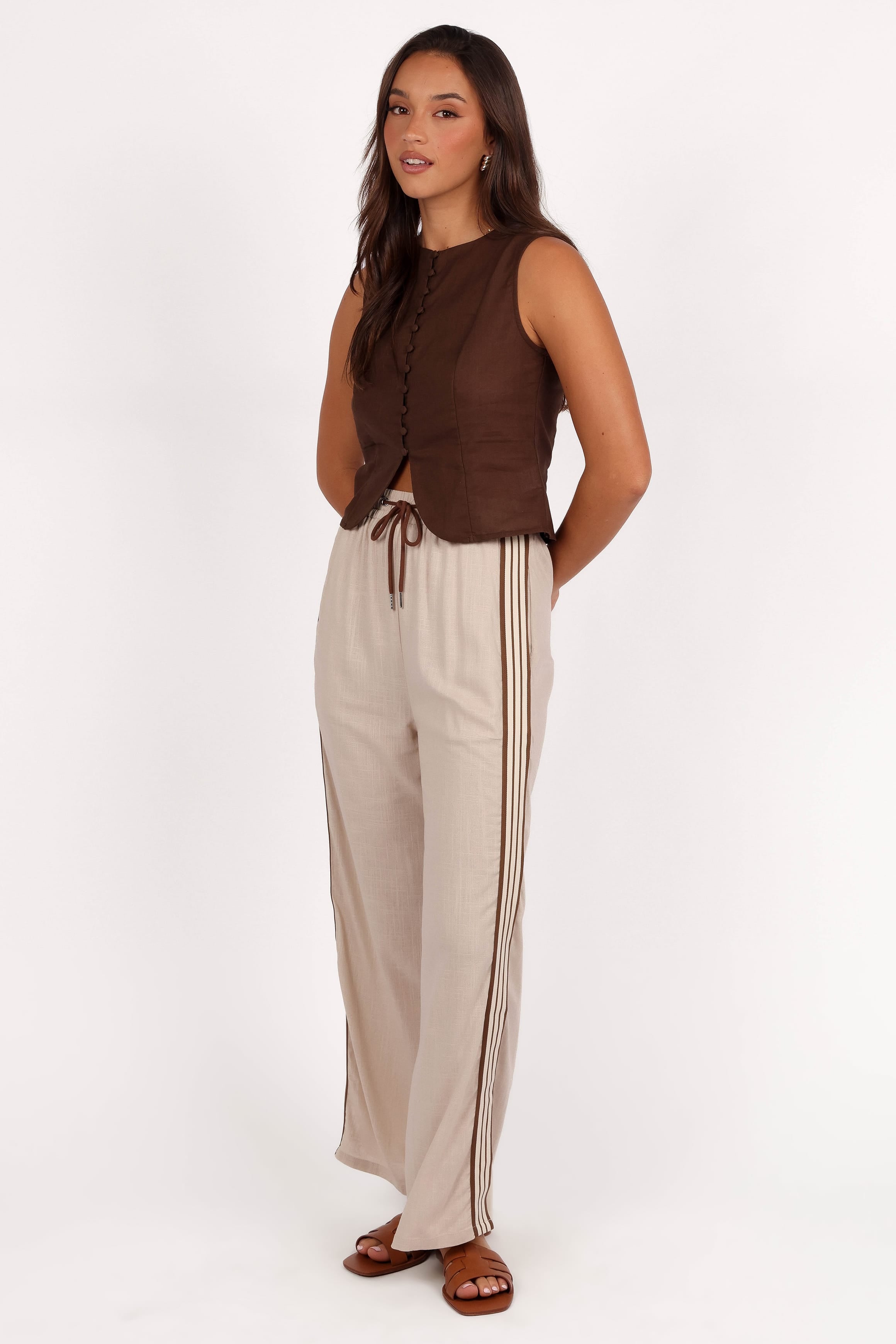 BOTTOMS Jenner Pant - Beige