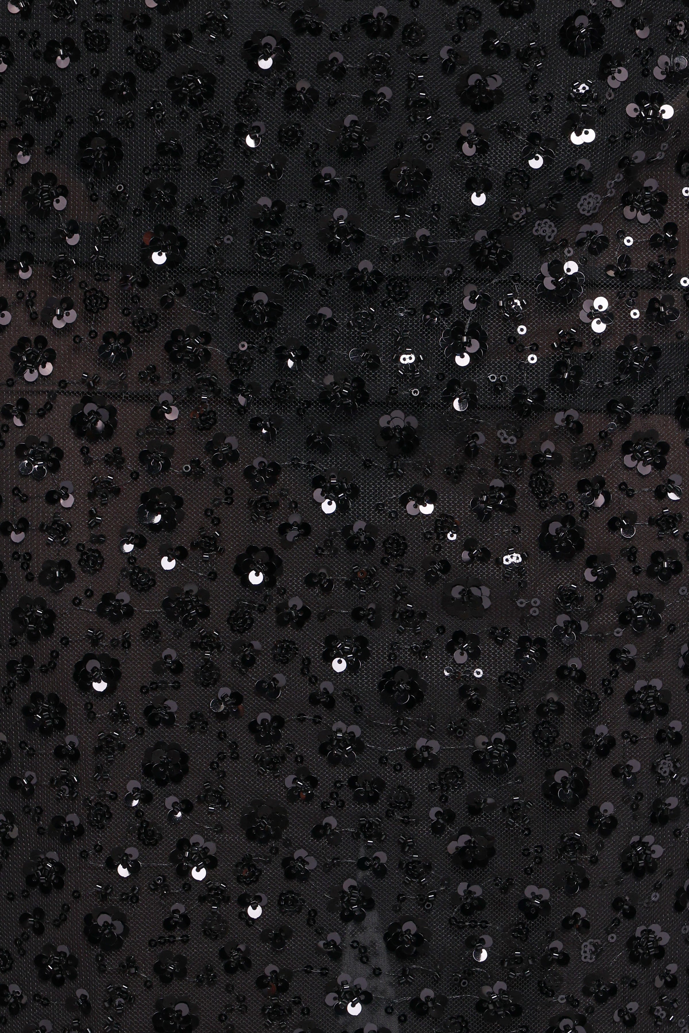BOTTOMS Jennings Sequin Maxi Skirt - Black