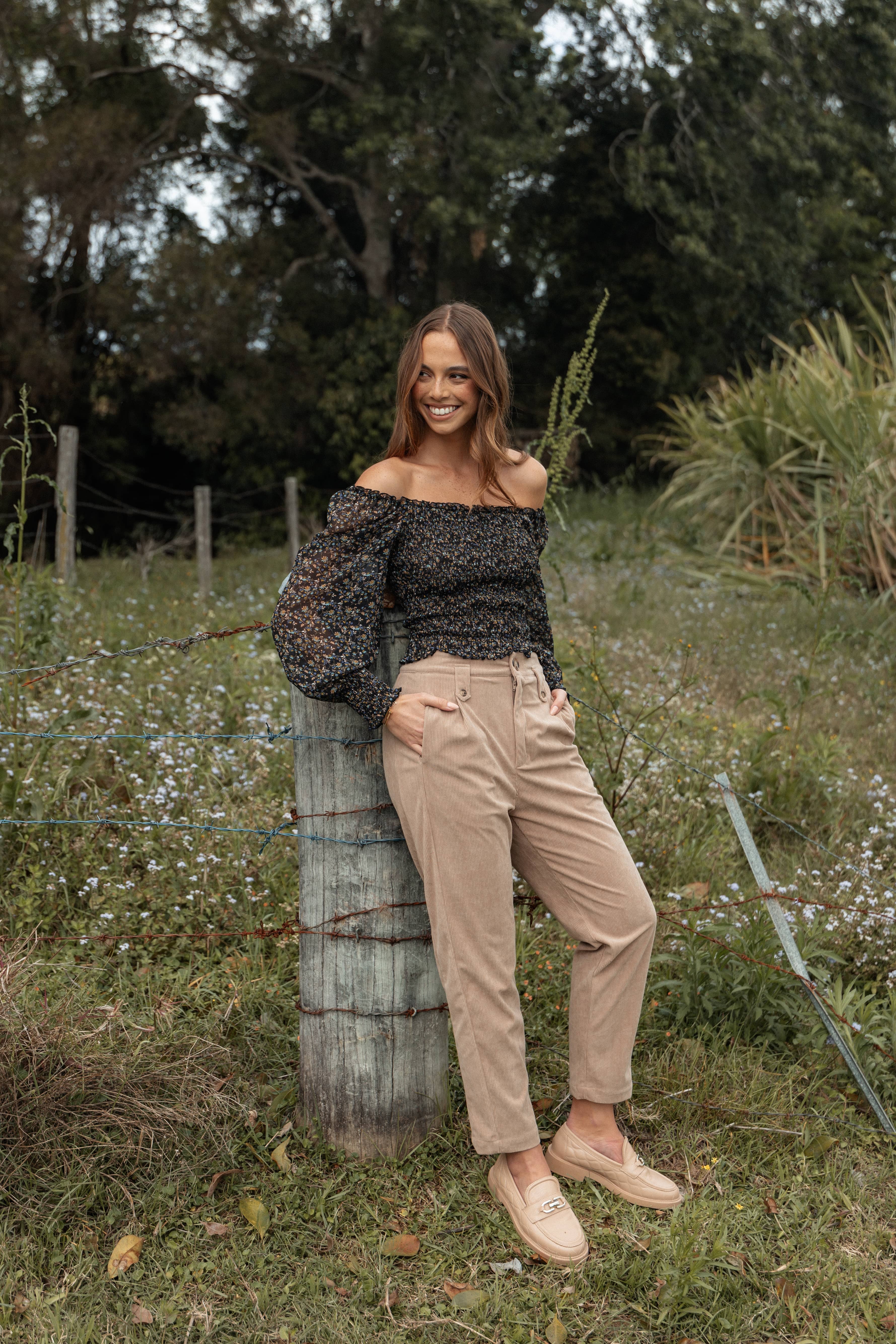 BOTTOMS Jones Cord Pant - Brown