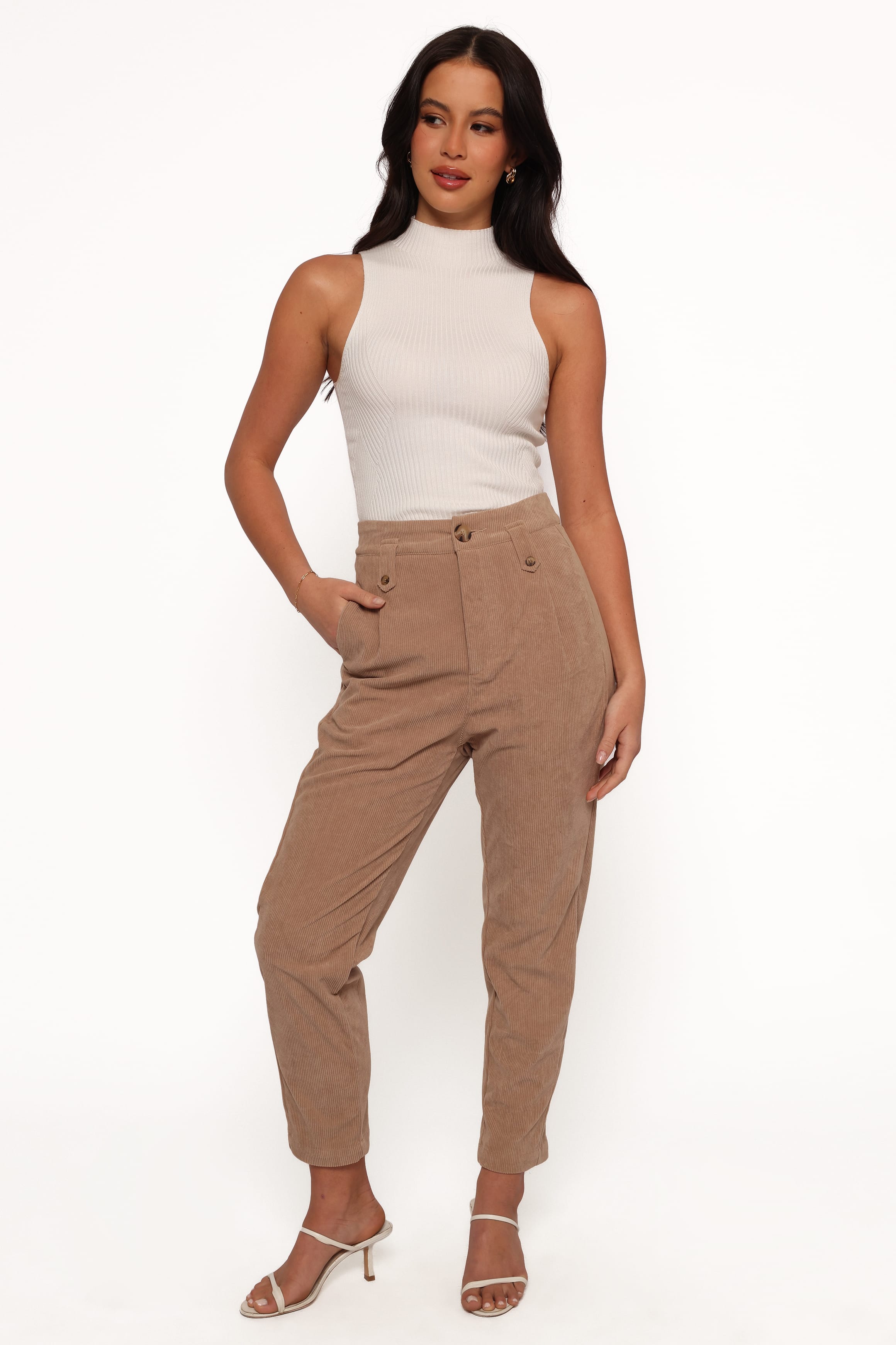 BOTTOMS Jones Cord Pant - Brown