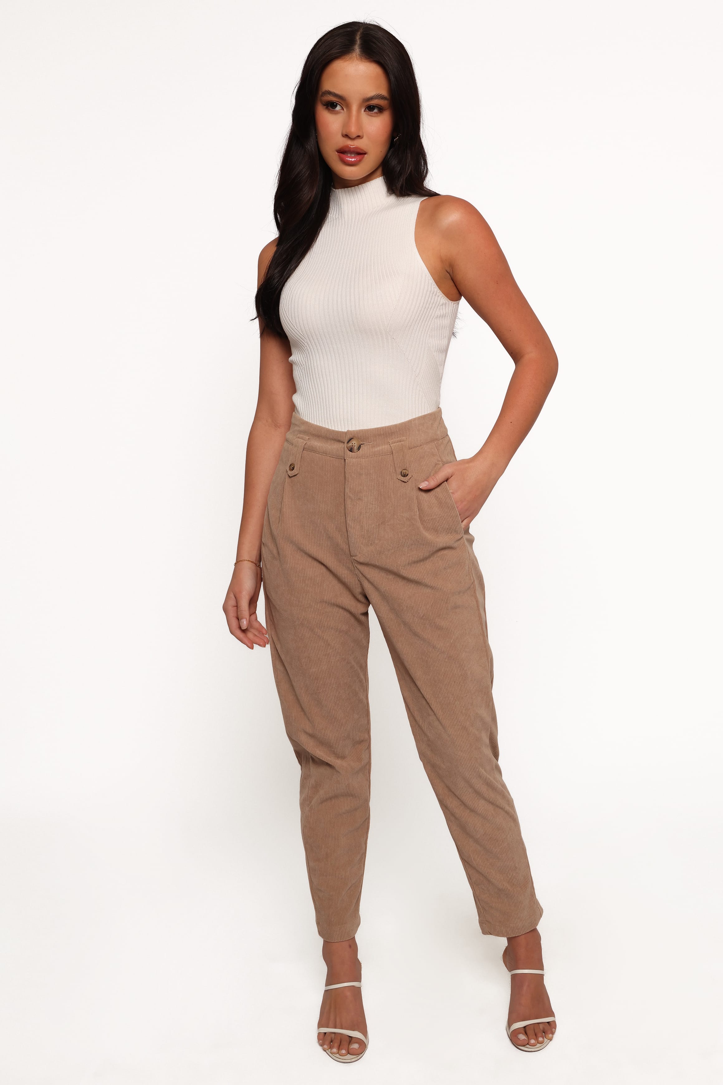 BOTTOMS Jones Cord Pant - Brown