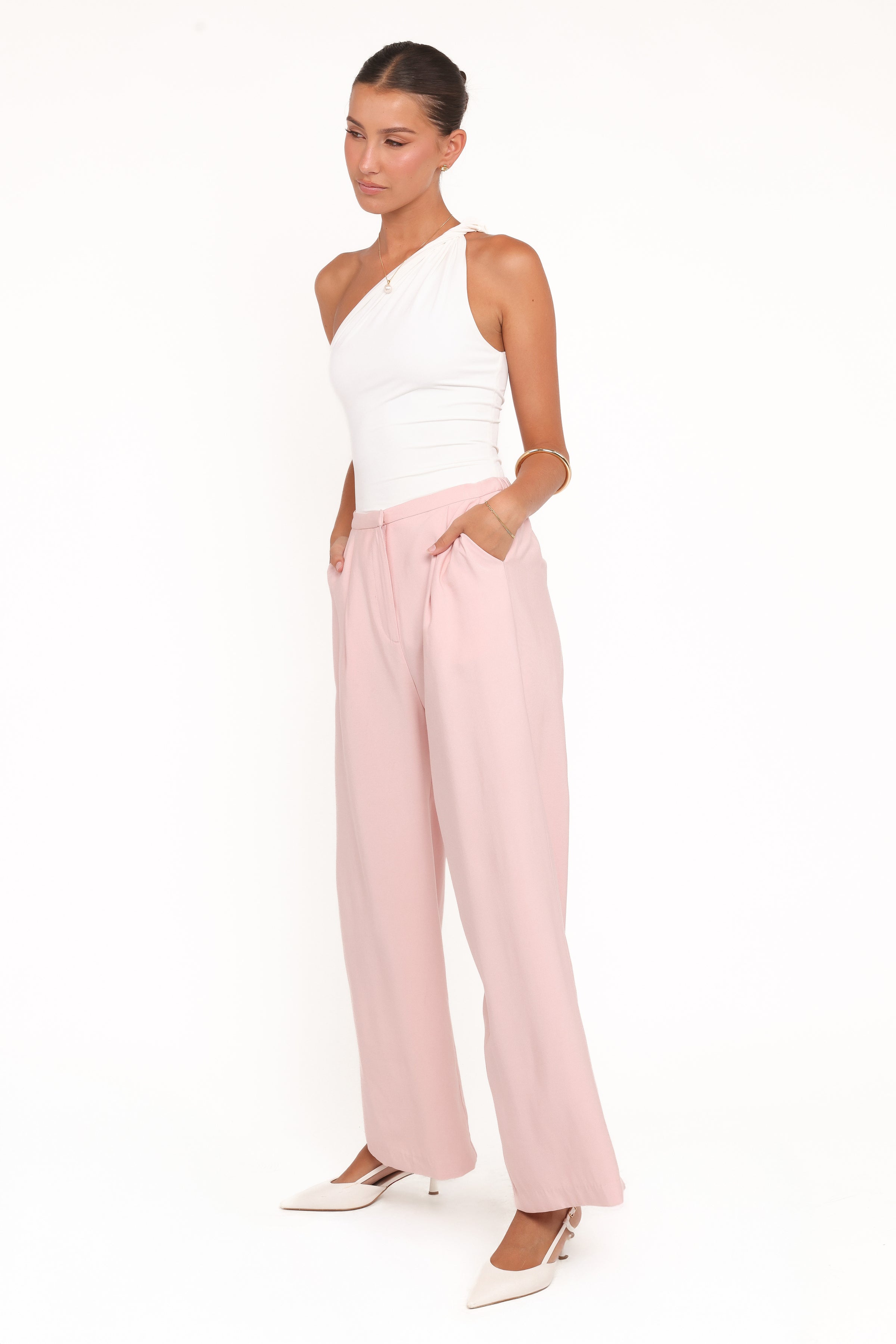 BOTTOMS Joshua Pant - Pale Pink
